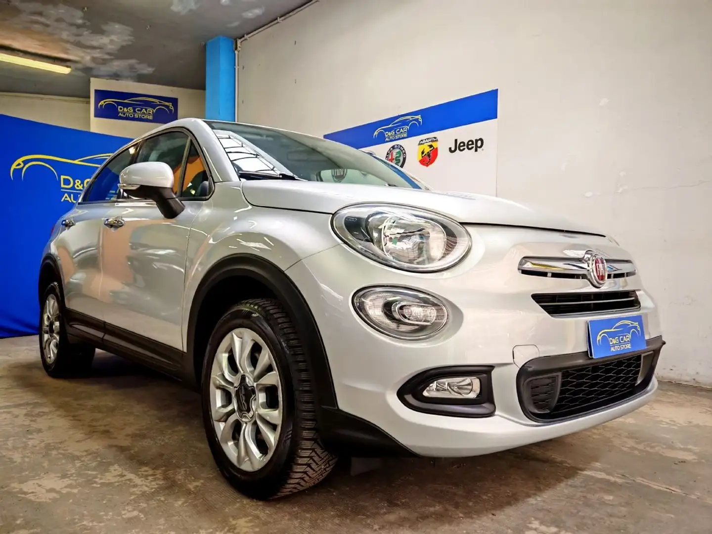Fiat 500X 500X 1.6 E-Torq Pop Star 110cv Euro 6B Gris - 1