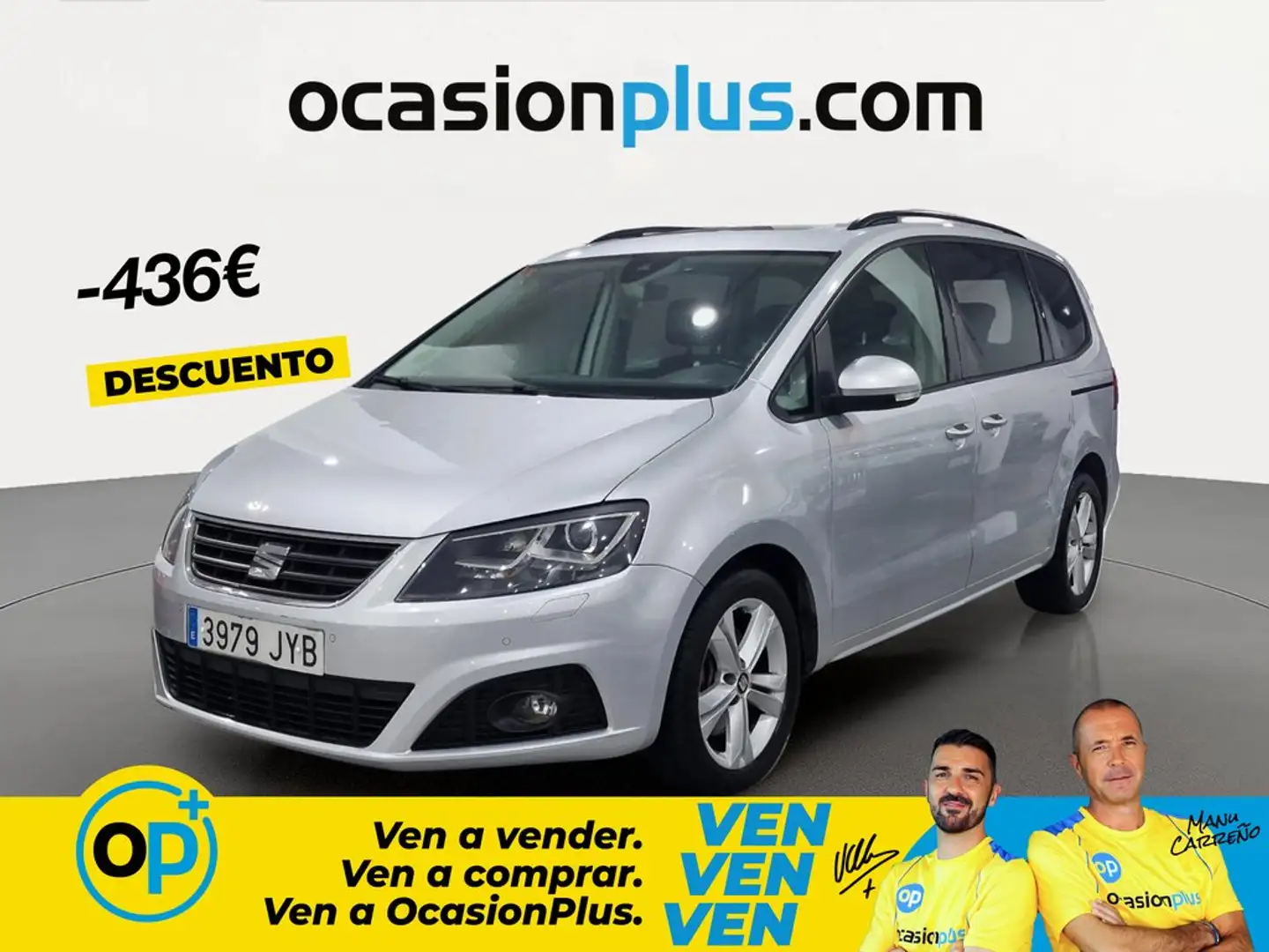 SEAT Alhambra 2.0TDI CR Eco. S&S Style Adv. 150 Gris - 1