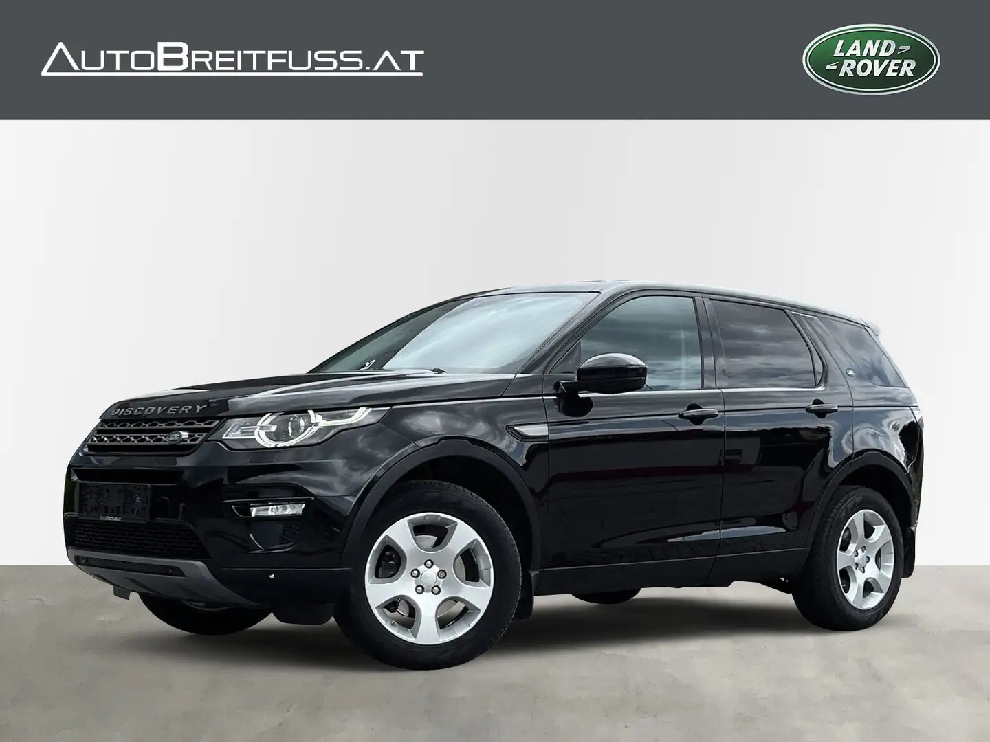 Land Rover Discovery Sport 2,0 eD4 SE e-Capability Schwarz - 1