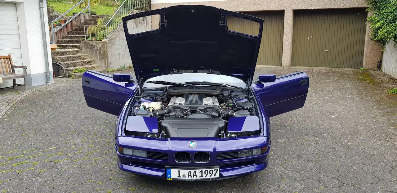 BMW 850Ci M73, Ausstellungsfahrzeug IAA 1997, 145Tkm, foto 10