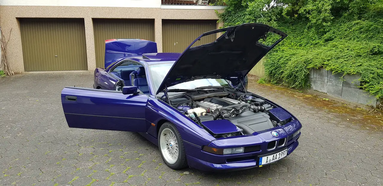 BMW 850Ci M73, Ausstellungsfahrzeug IAA 1997, 145Tkm, foto 9