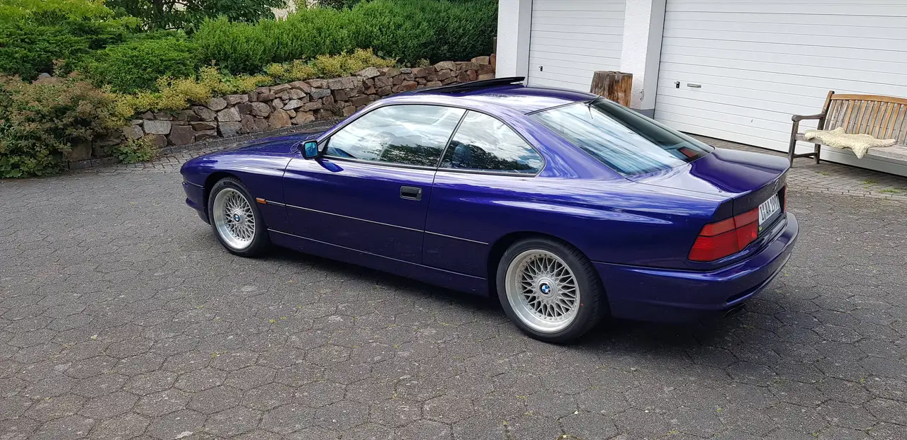 BMW 850Ci M73, Ausstellungsfahrzeug IAA 1997, 145Tkm, foto 4