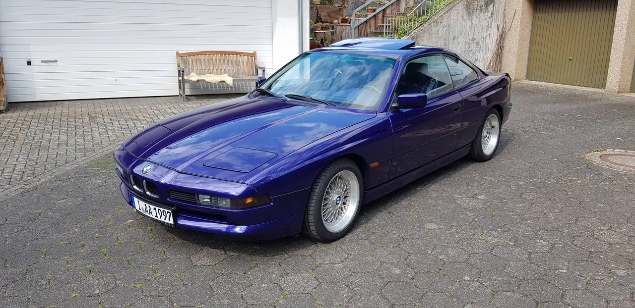BMW 850Ci M73, Ausstellungsfahrzeug IAA 1997, 145Tkm, foto 2