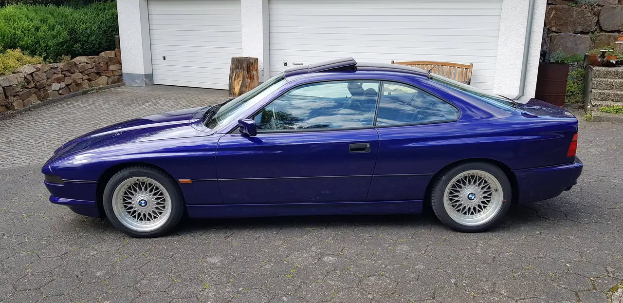 BMW 850Ci M73, Ausstellungsfahrzeug IAA 1997, 145Tkm, foto 3
