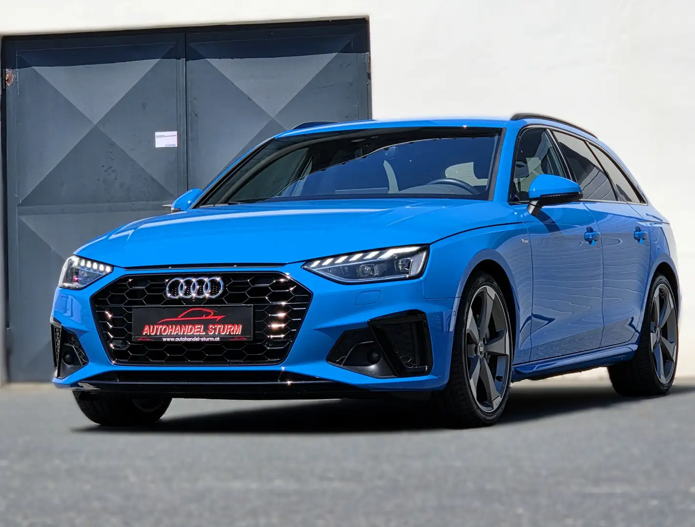 Audi A4 A4 Avant 40TDI Sline S-tr*Black*Matrix*B&O*AHK* Blau - 2