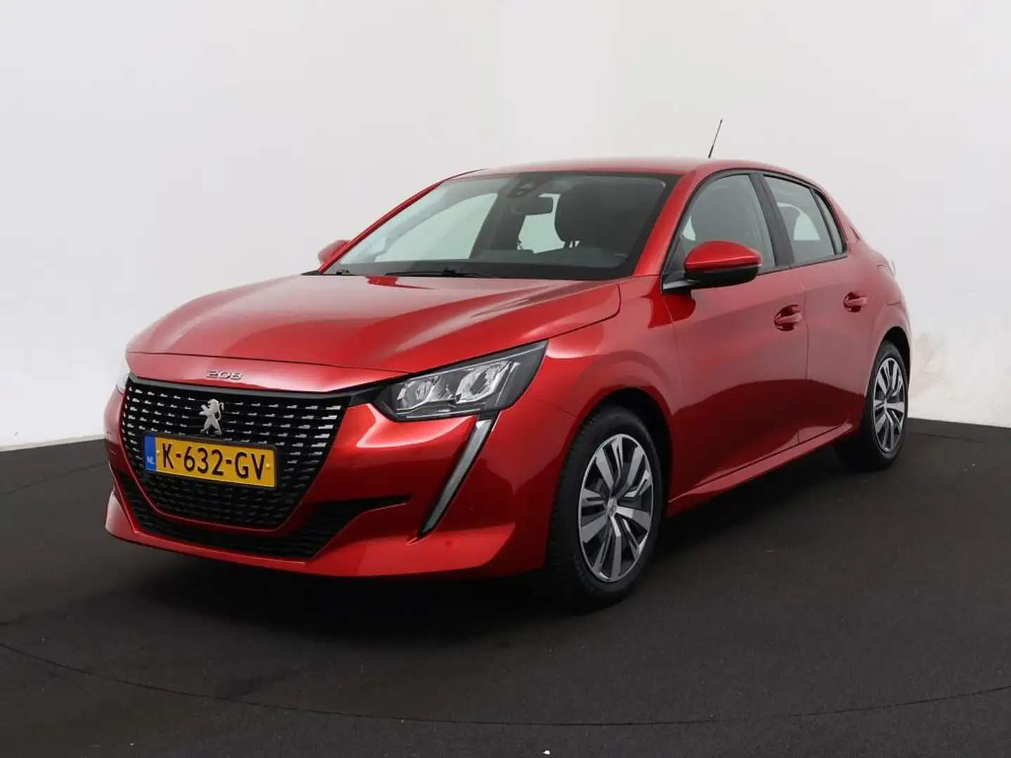 Peugeot 208 1.2 75pk Navi/Airco/Apple/Android Rood - 2