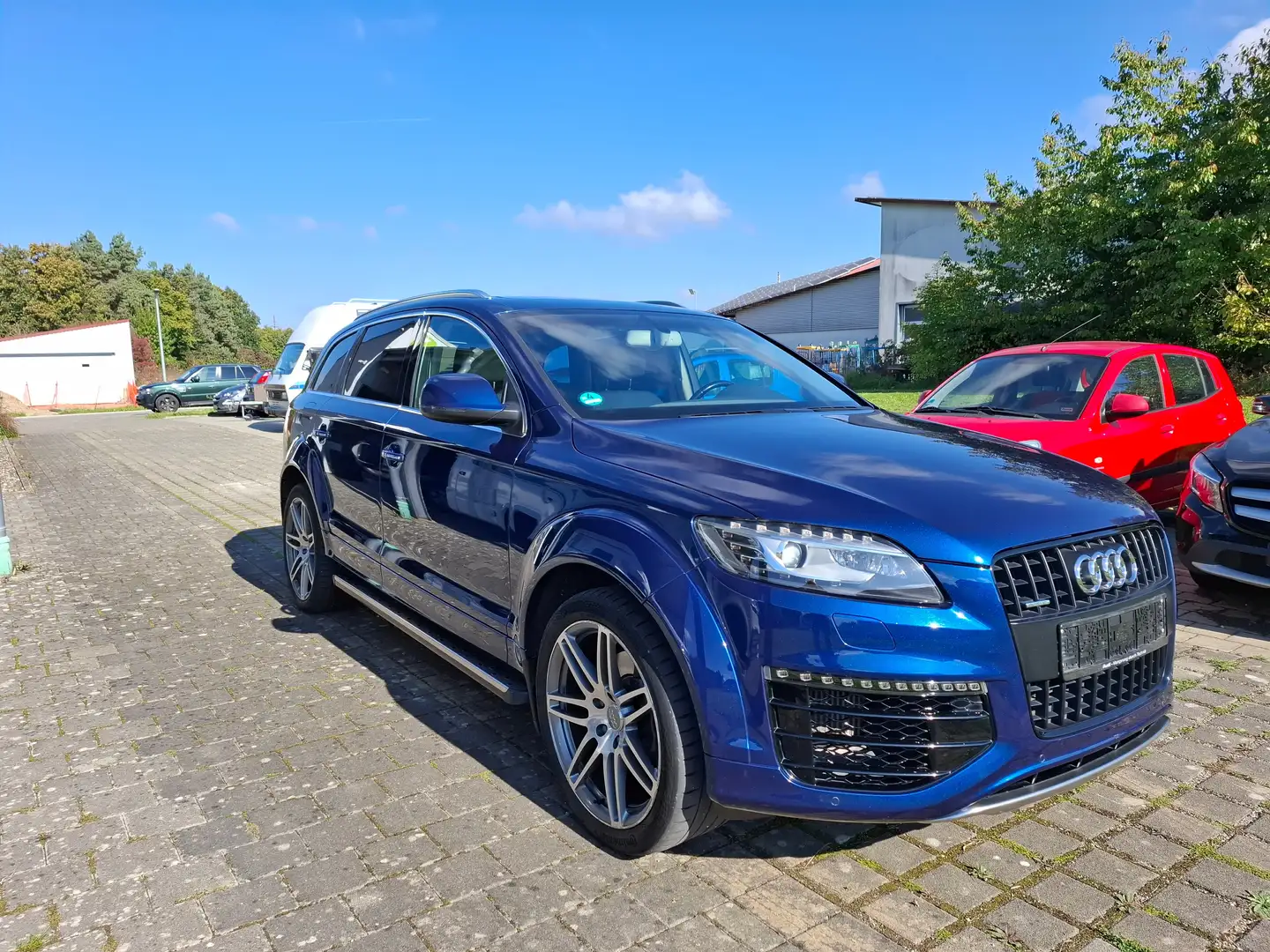 Audi Q7 3.0 TDI quattro ACC/AHK/7Sitzer/Standheizung Blau - 2