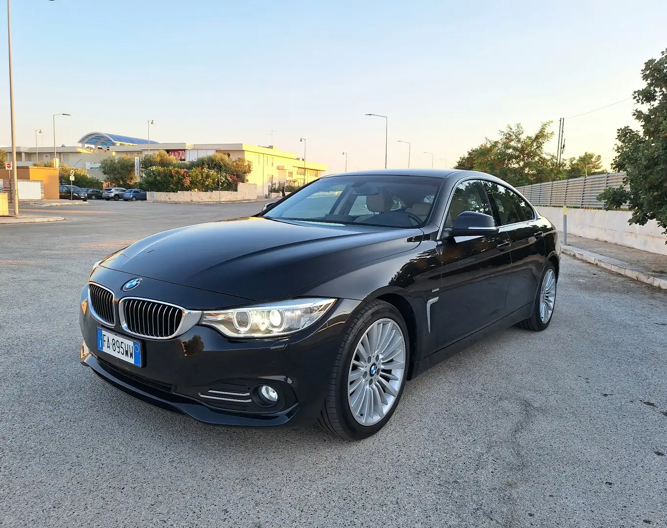 BMW 420 420d Gran Coupe Luxury auto my15 Negro - 2