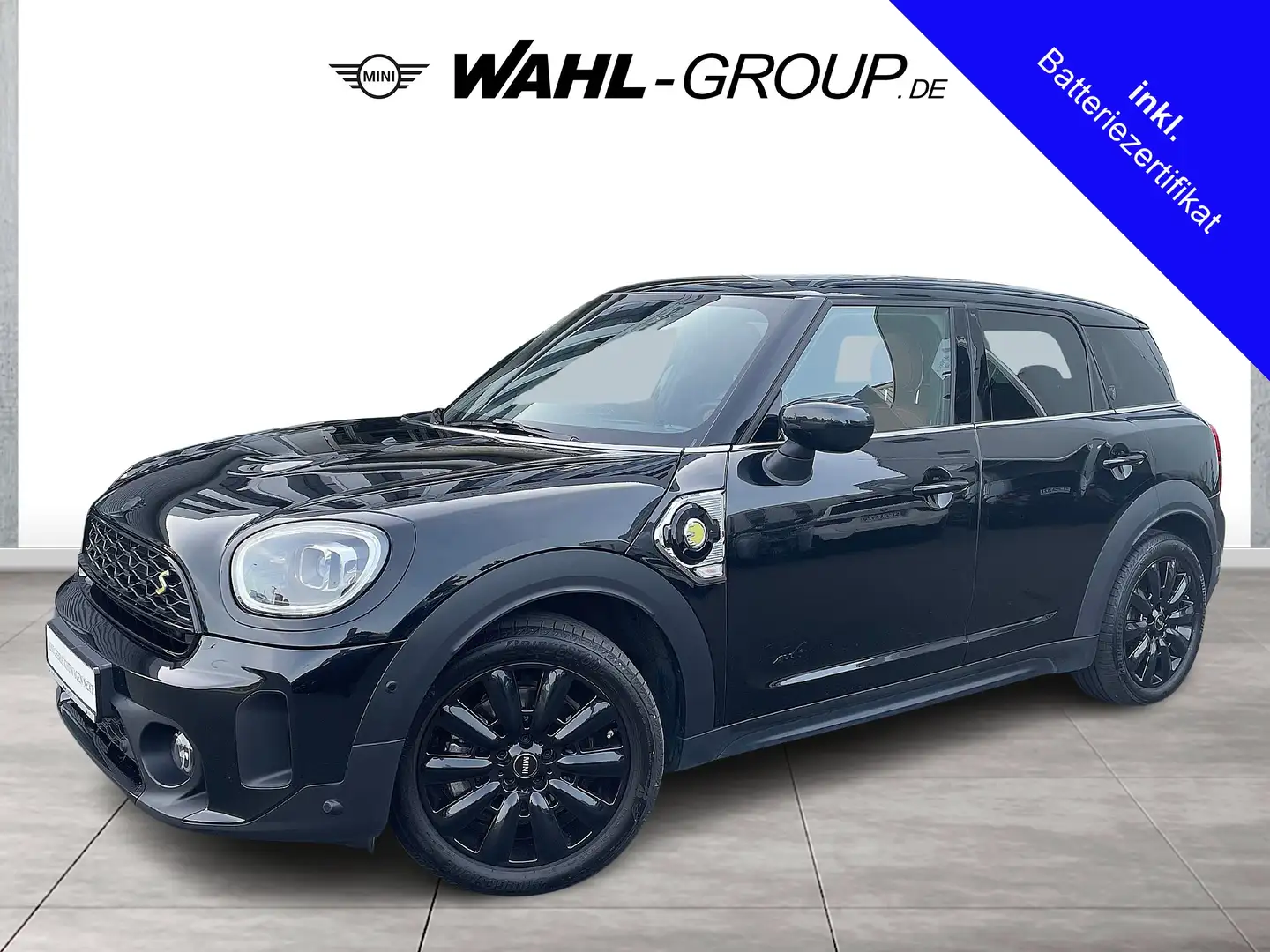 MINI Cooper SE Countryman Cooper SE ALL4 COUNTRYMAN HEAD-UP H&K LED NAVI PAN Schwarz - 1