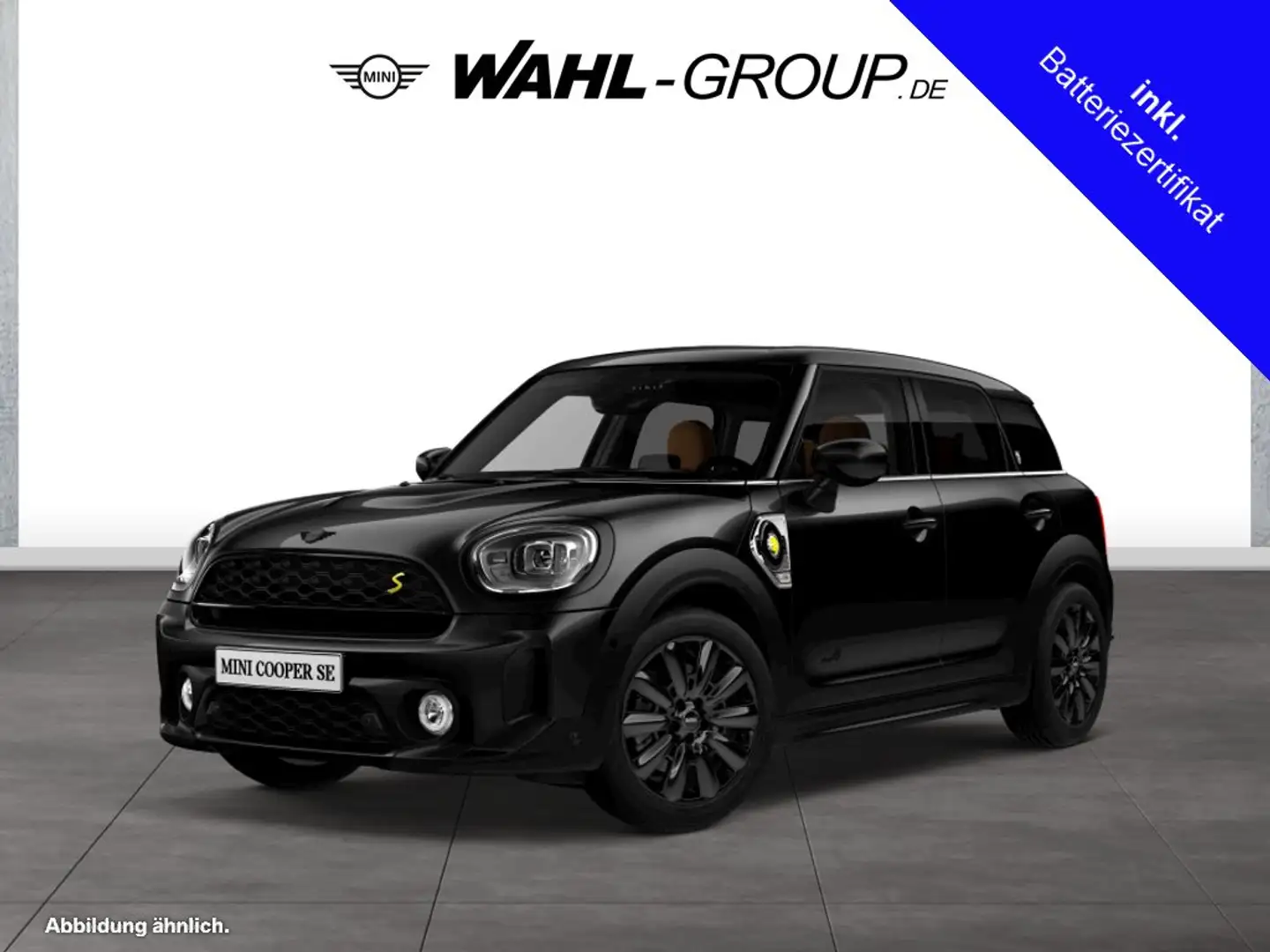 MINI Cooper SE Countryman Cooper SE ALL4 COUNTRYMAN HEAD-UP H&K LED NAVI PAN Schwarz - 1