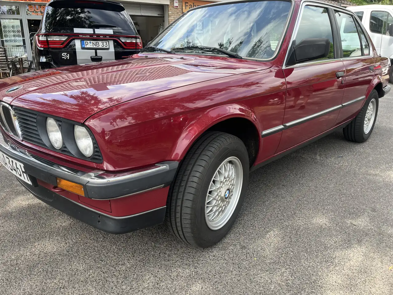 BMW 316 E30 Oldtimer 4tür H Kennz Orgianlzustand ALU ZV, foto 9