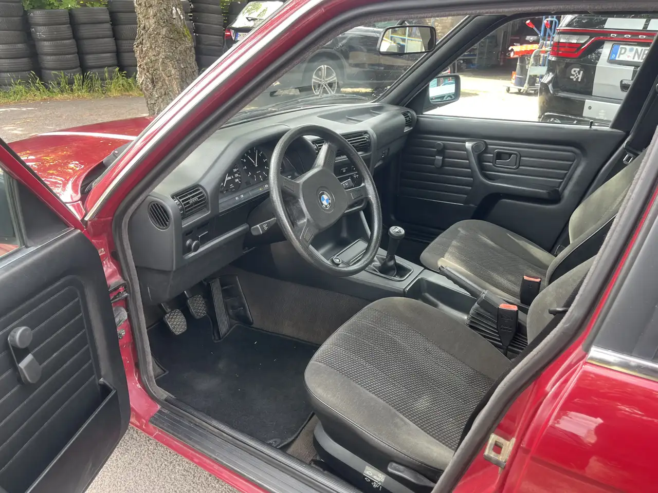 BMW 316 E30 Oldtimer 4tür H Kennz Orgianlzustand ALU ZV, foto 7