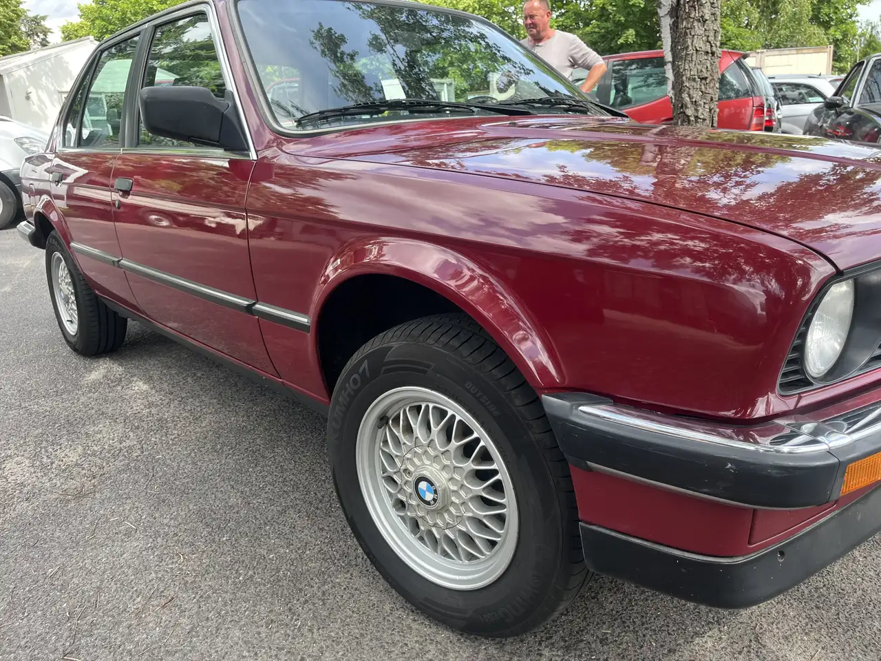 BMW 316 E30 Oldtimer 4tür H Kennz Orgianlzustand ALU ZV, foto 11