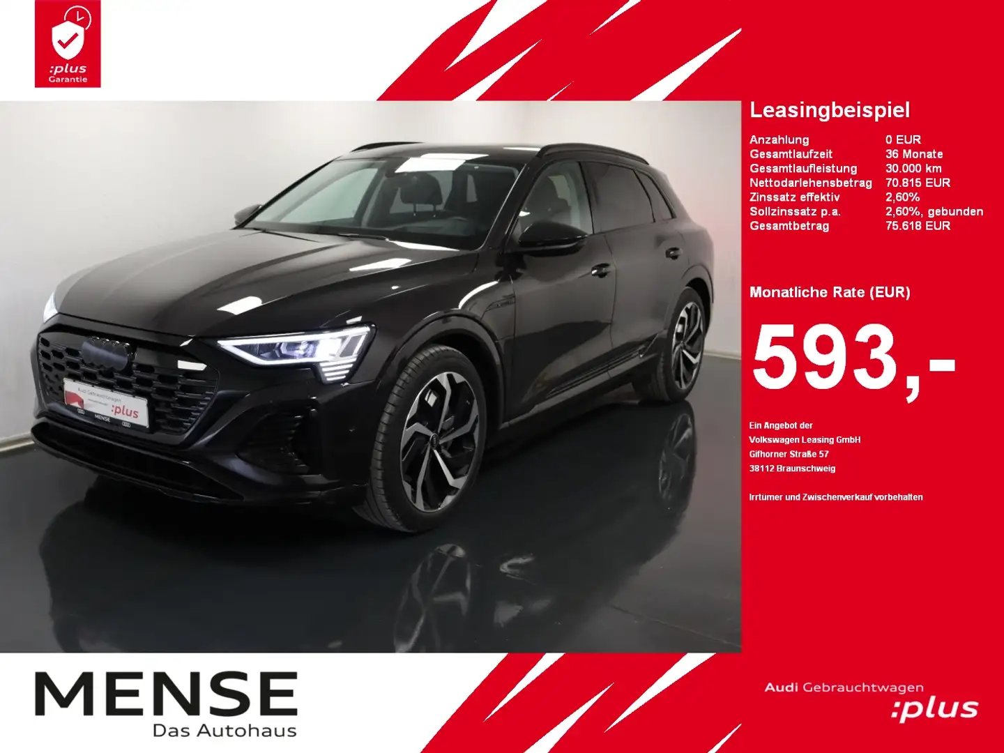Audi Q8 e-tron 55 quattro S line |Matrix|Luft|LED Braun - 1