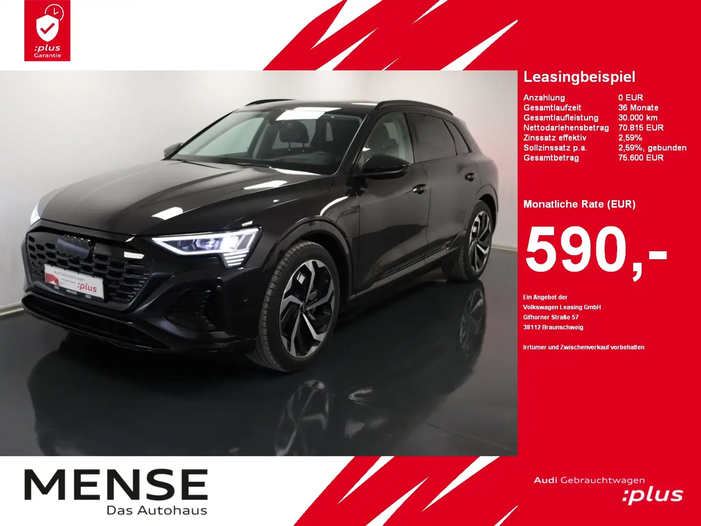 Audi Q8 e-tron 55 quattro S line |Matrix|Luft|LED Коричневий - 1