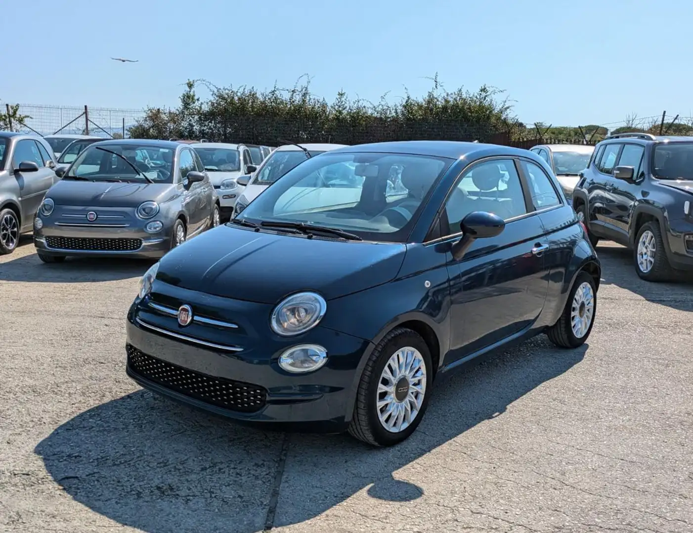 Fiat 500 HYBRID LOUNGE 1.0cc 70cv TETTO PANORAMICO Blu/Azzurro - 1