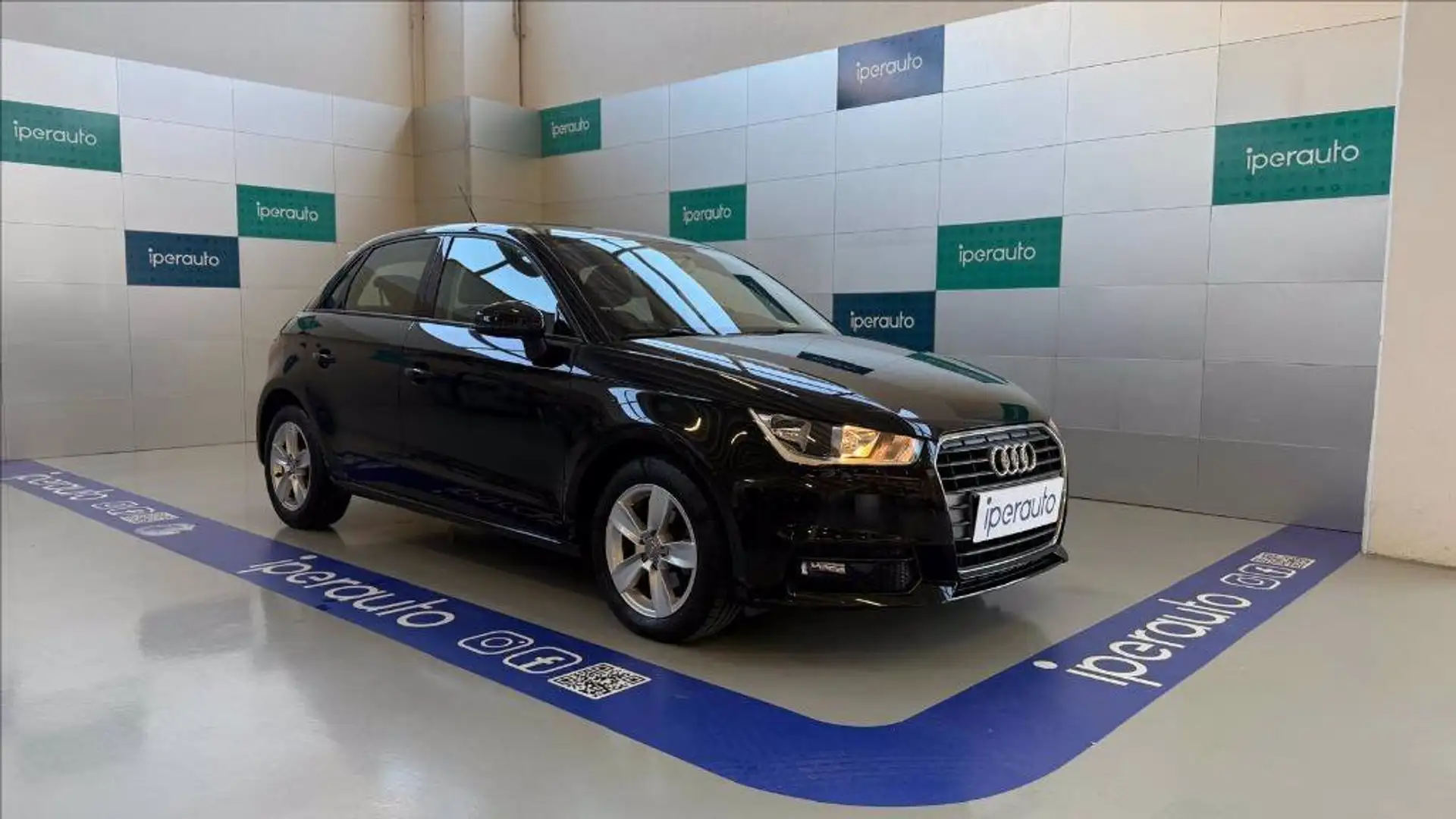 Audi A1 Sportback 1.0 tfsi ultra 95cv s-tronic Noir - 1