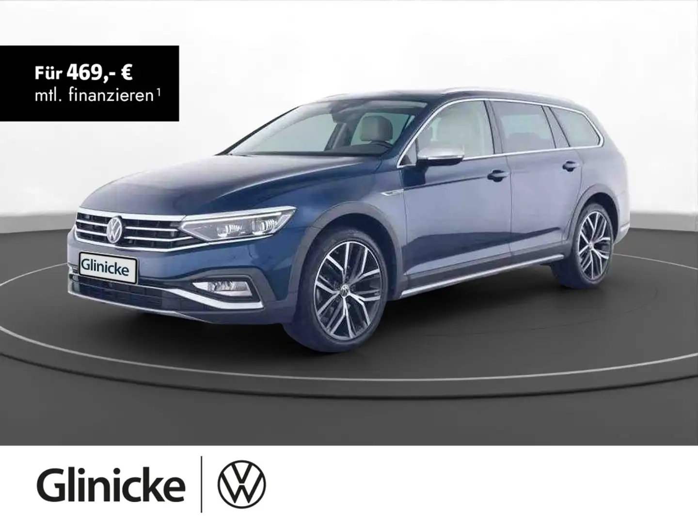Volkswagen Passat Alltrack 2.0 TDI 4M AHK Pano Matrix LM 19 Blau - 1