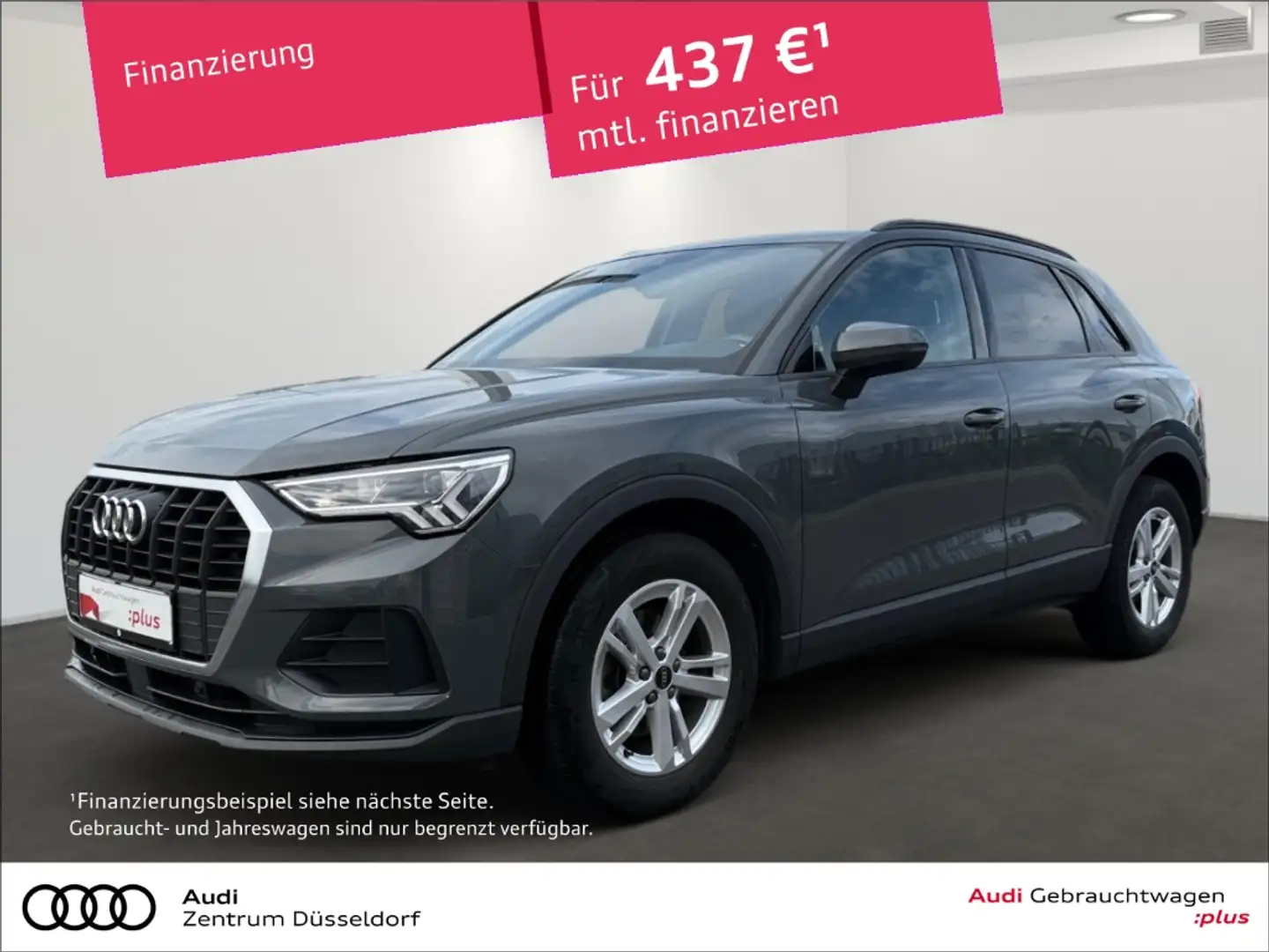 Audi Q3 35 TDI S-LINE CARPLAY LED PDC SHZ Gris - 1