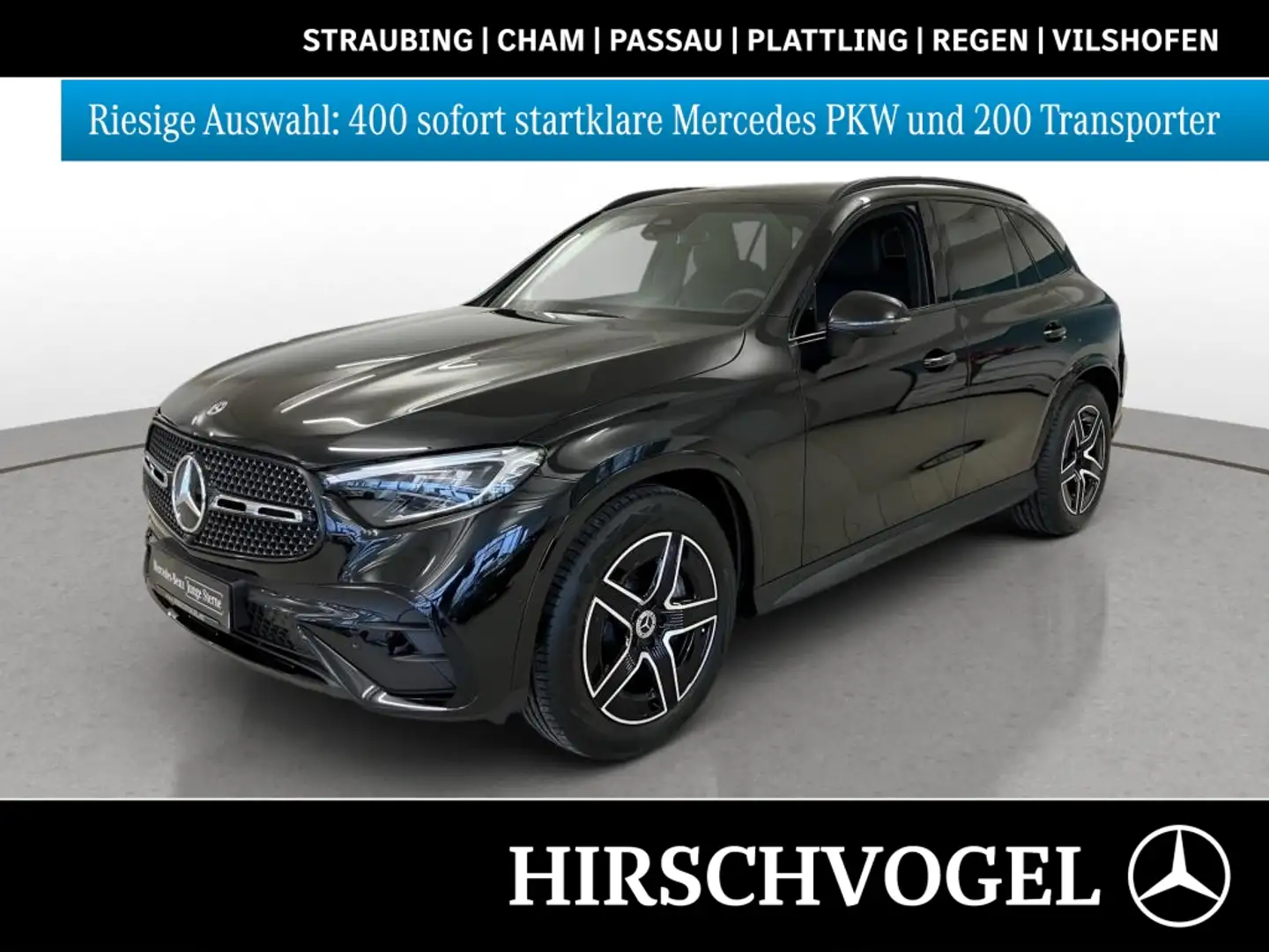 Mercedes-Benz GLC 220 d 4M EDITION AMG-Line+Night+AHK+DISTRON Schwarz - 1