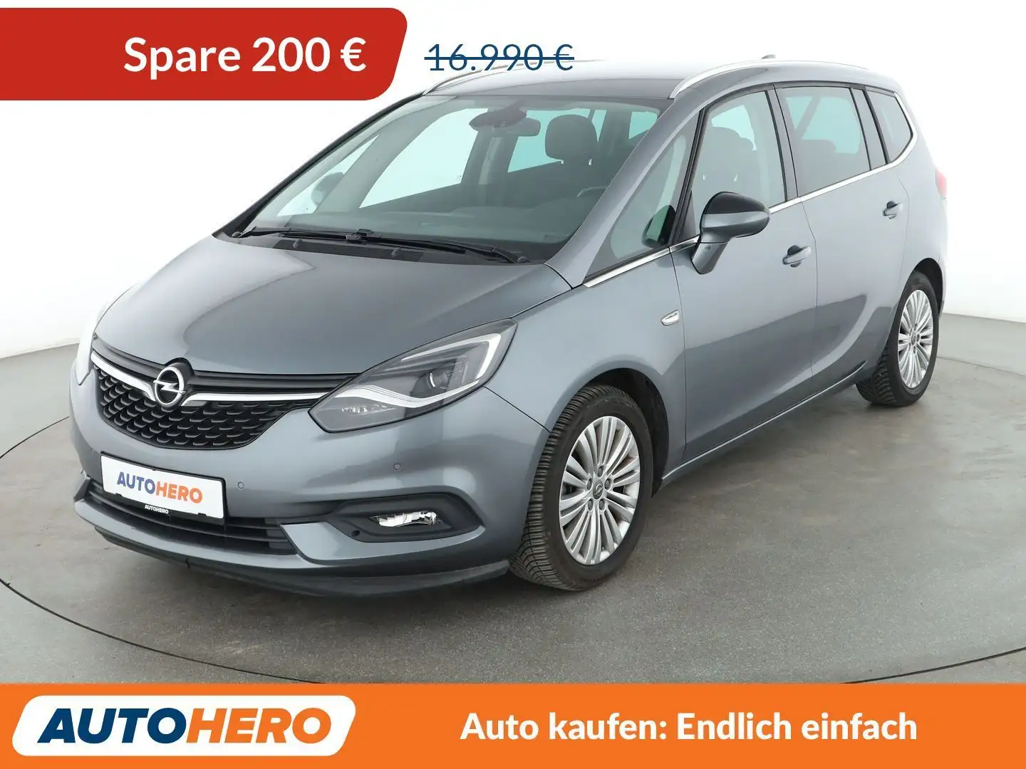 Opel Zafira Tourer 1.6 SIDI Turbo Innovation Start/Stop *NAVI*PDC*SHZ Gris - 1