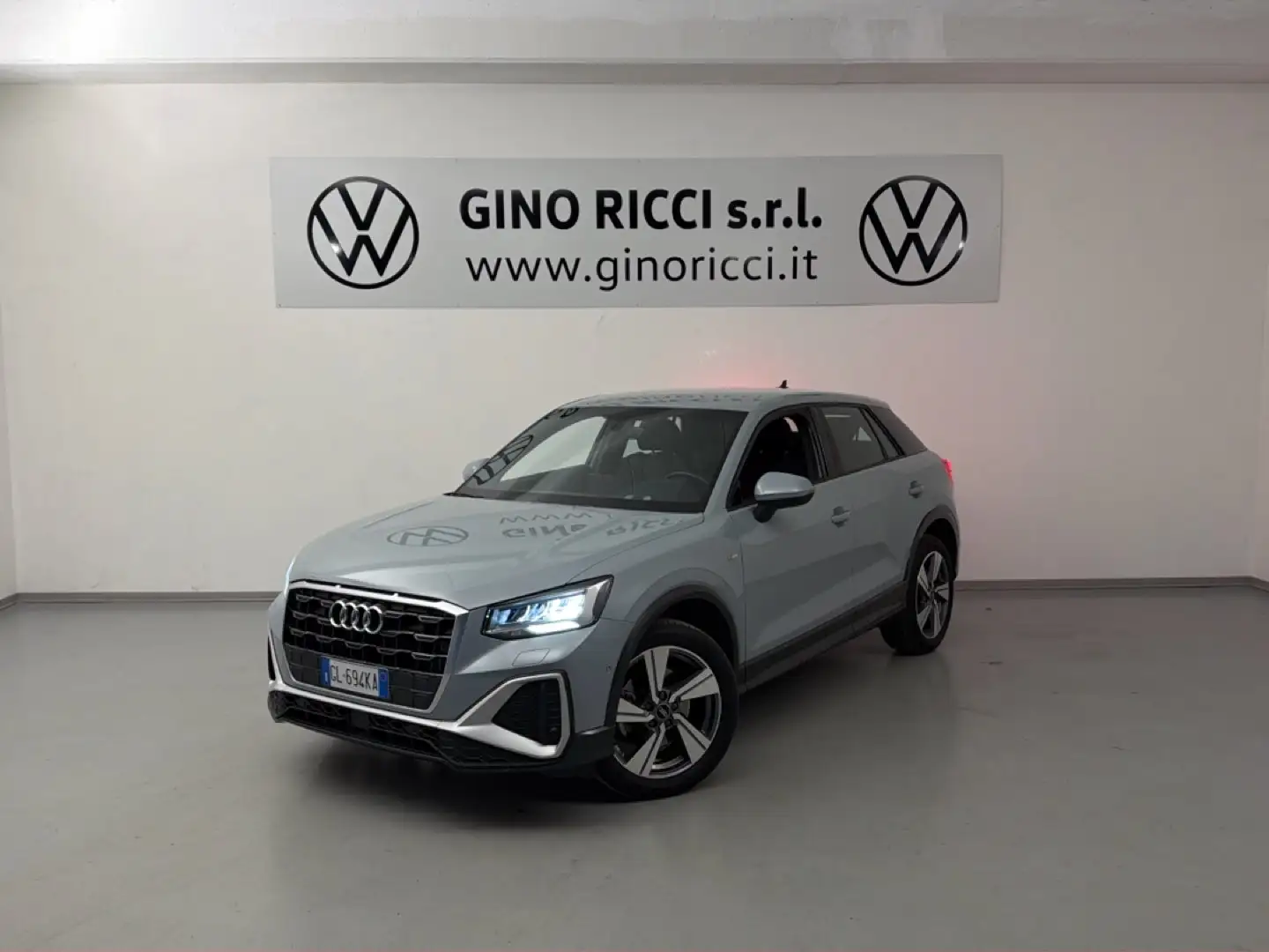 Audi Q2 Q2 35 TDI S tronic S line Edition Gris - 1