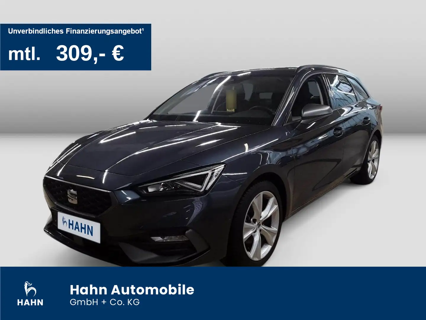SEAT Leon Sportstourer 1.5TSI DSG FR ACC AHK-Vorb.Cam Grau - 1