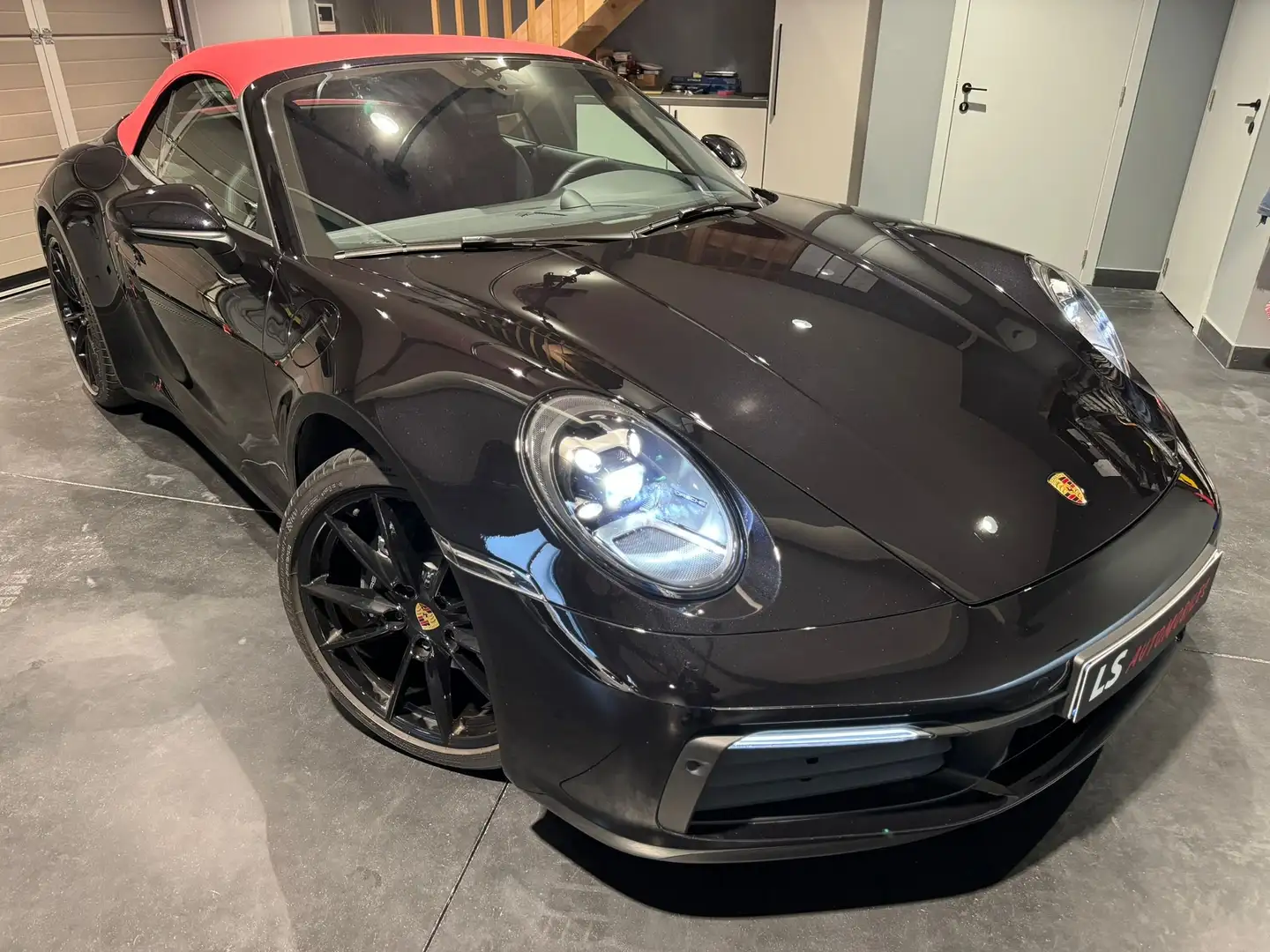 Porsche 911 Carrera Cabriolet*Chrono*Sportseats*360*PPF* Schwarz - 1