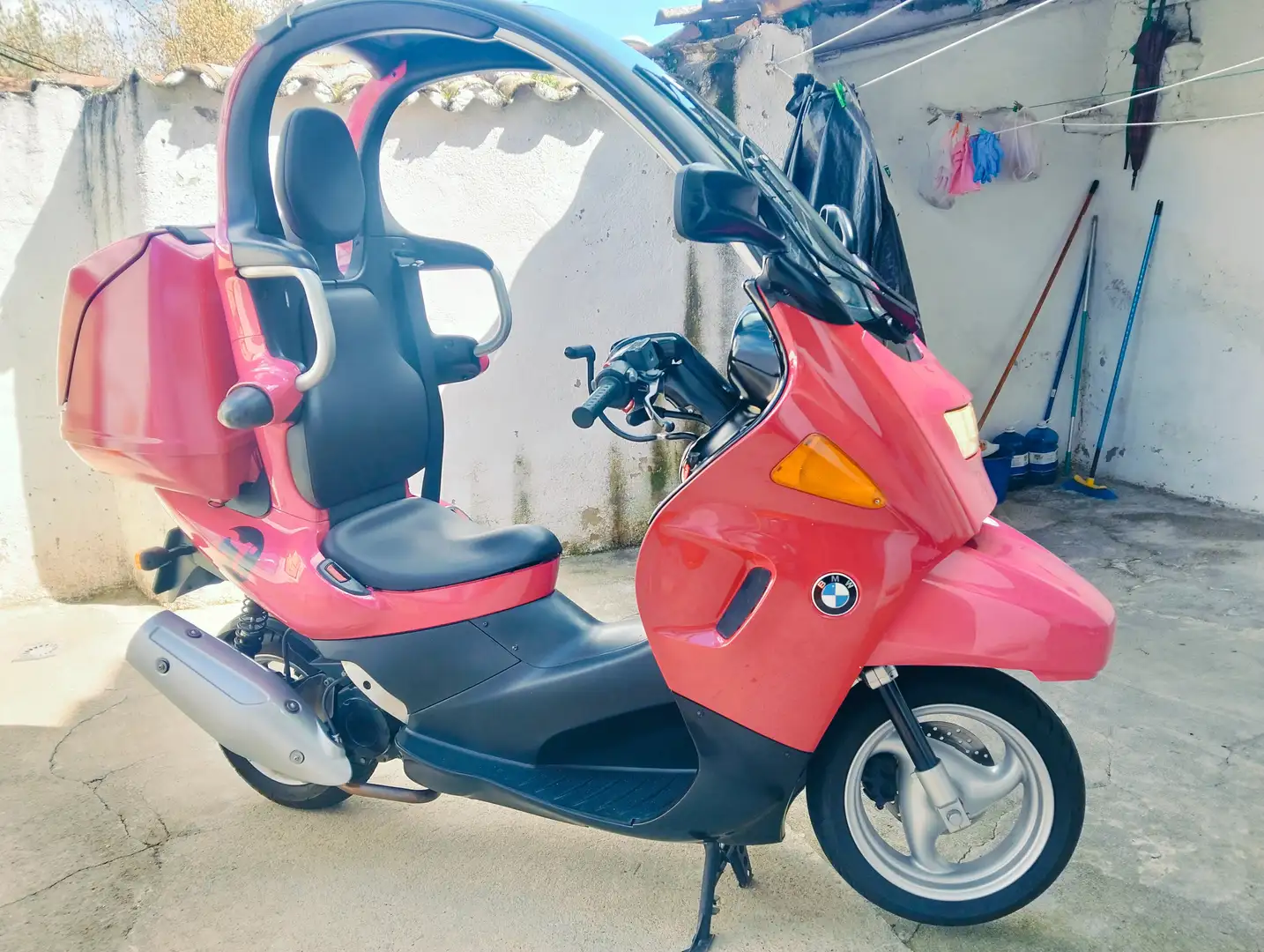 BMW C1 125 Executive Techo con parabrisas y Baúl trasero Mauve - 1