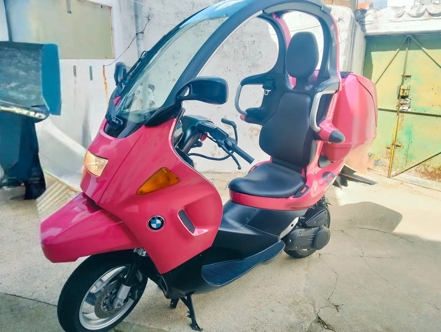 BMW C1 125 Executive Techo con parabrisas y Baúl trasero Mauve - 2