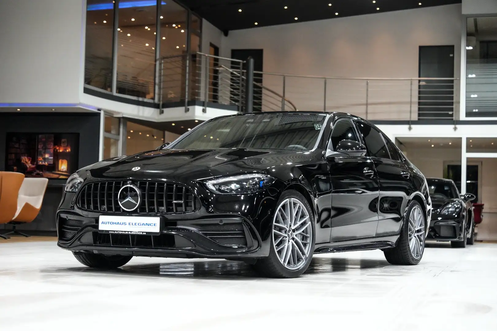 Mercedes-Benz C 43 AMG Limo. 4Matic*BURM*NIGHT II*HEAD-UP*PANO Noir - 1