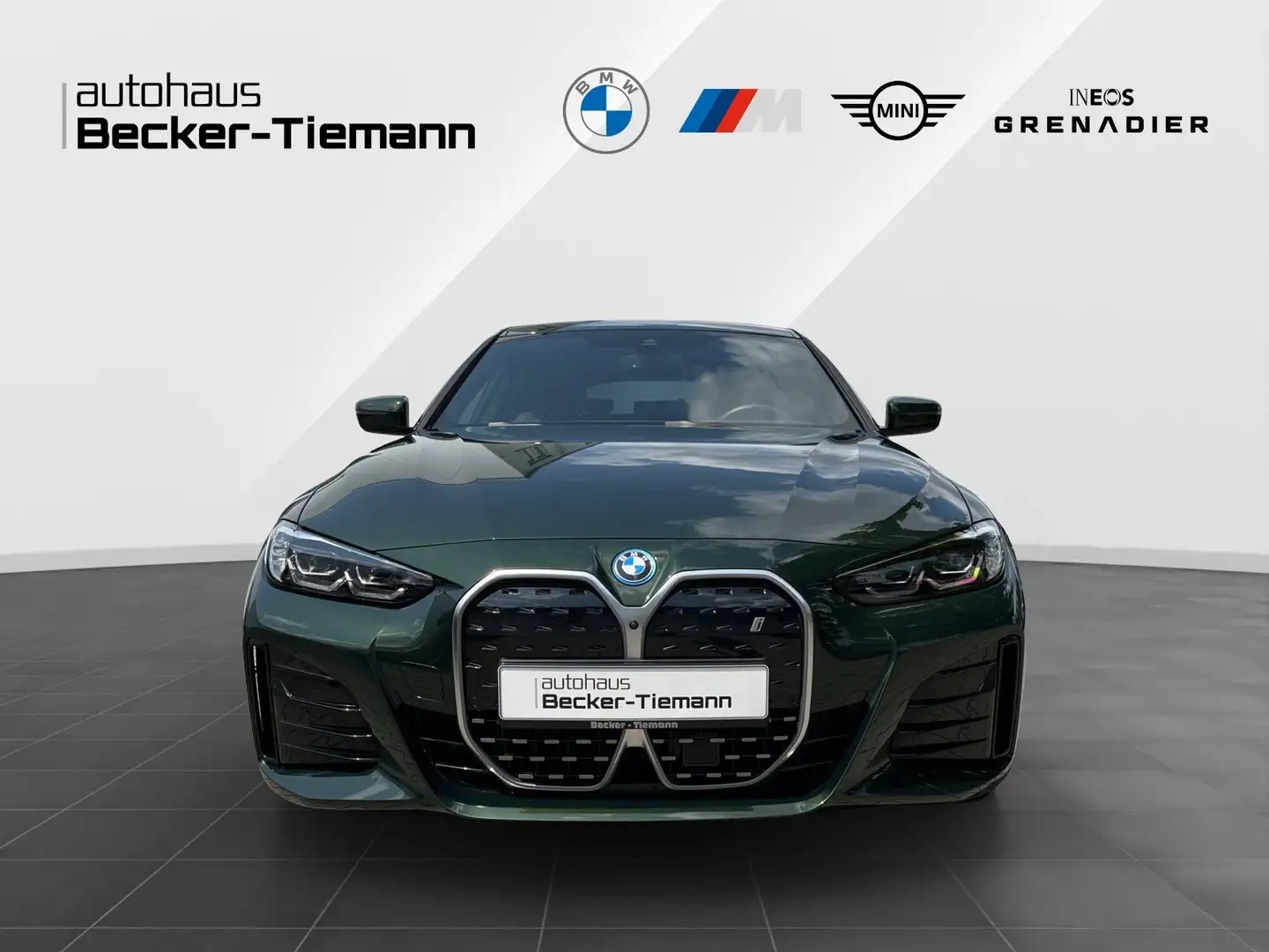 BMW i4 eDrive40 Gran Coupé M Sport NP: 77.820,- HUD AHK D Grün - 2