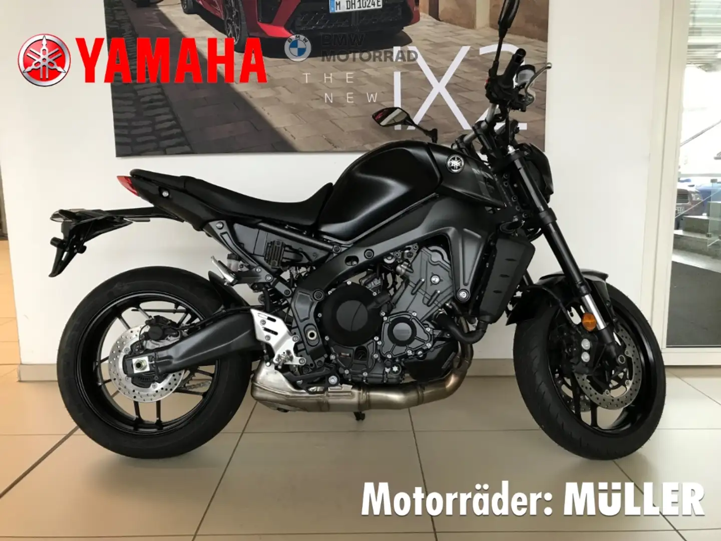 Yamaha MT-09 70 kW oder 35 kW , Griffheizung Czarny - 1