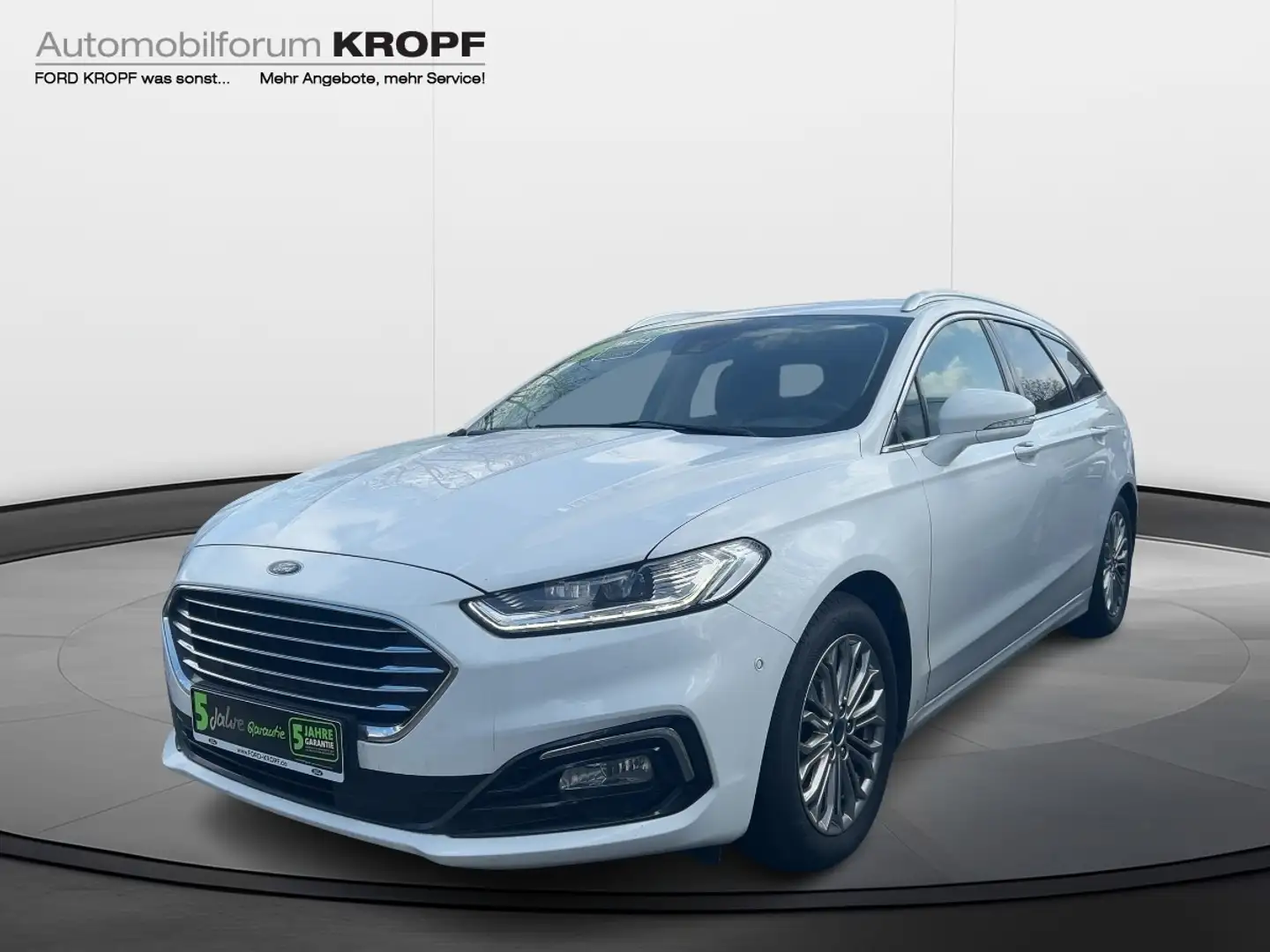 Ford Mondeo Turn. 2.0 Titanium LED SpurH Navi Sports. Blanco - 2