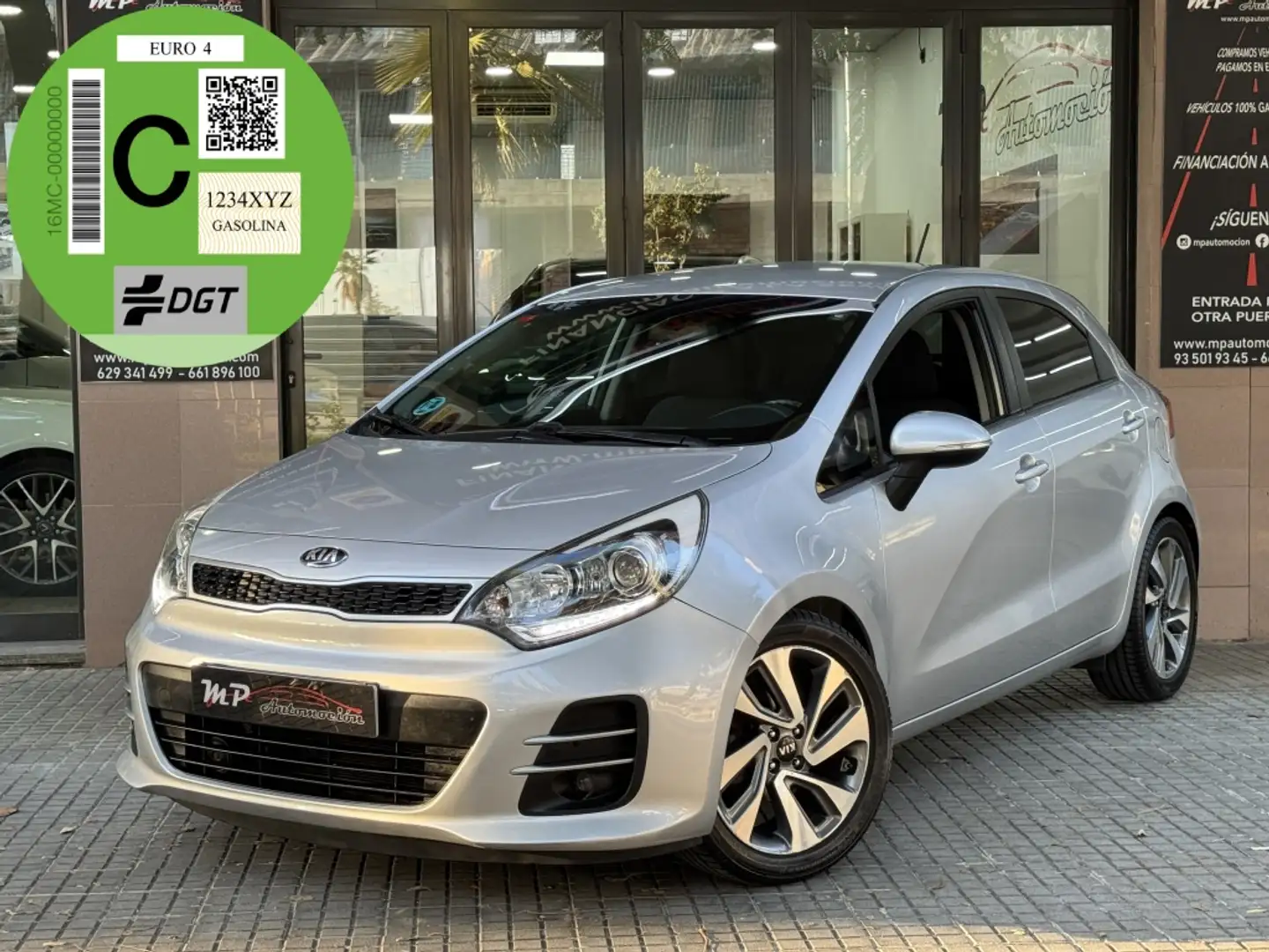 Kia Rio 1.2 CVVT Eco-Dynamics x-Tech16 Plateado - 1