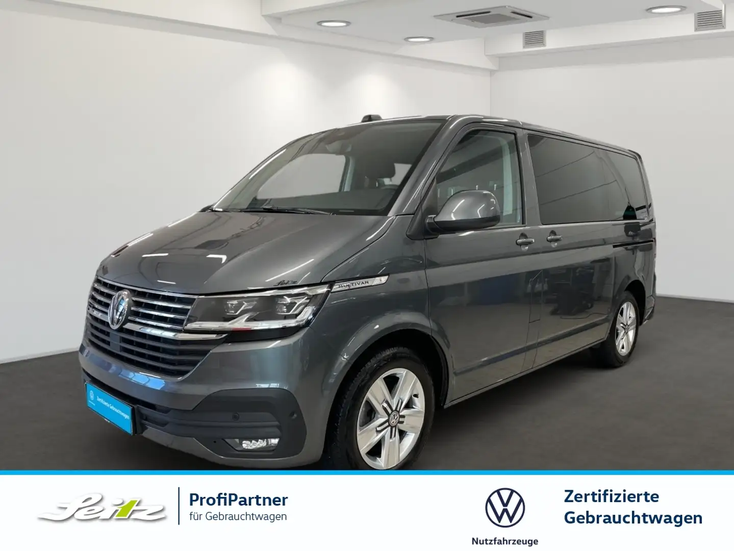 Volkswagen T6.1 Multivan 2.0 TDI 4M KR Comfortline *7-SITZER*AHK*STANDH* Grau - 1