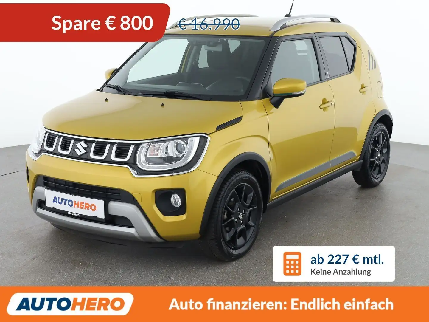 Suzuki Ignis 1.2 DualJet Mild-Hybrid Clear Gelb - 1