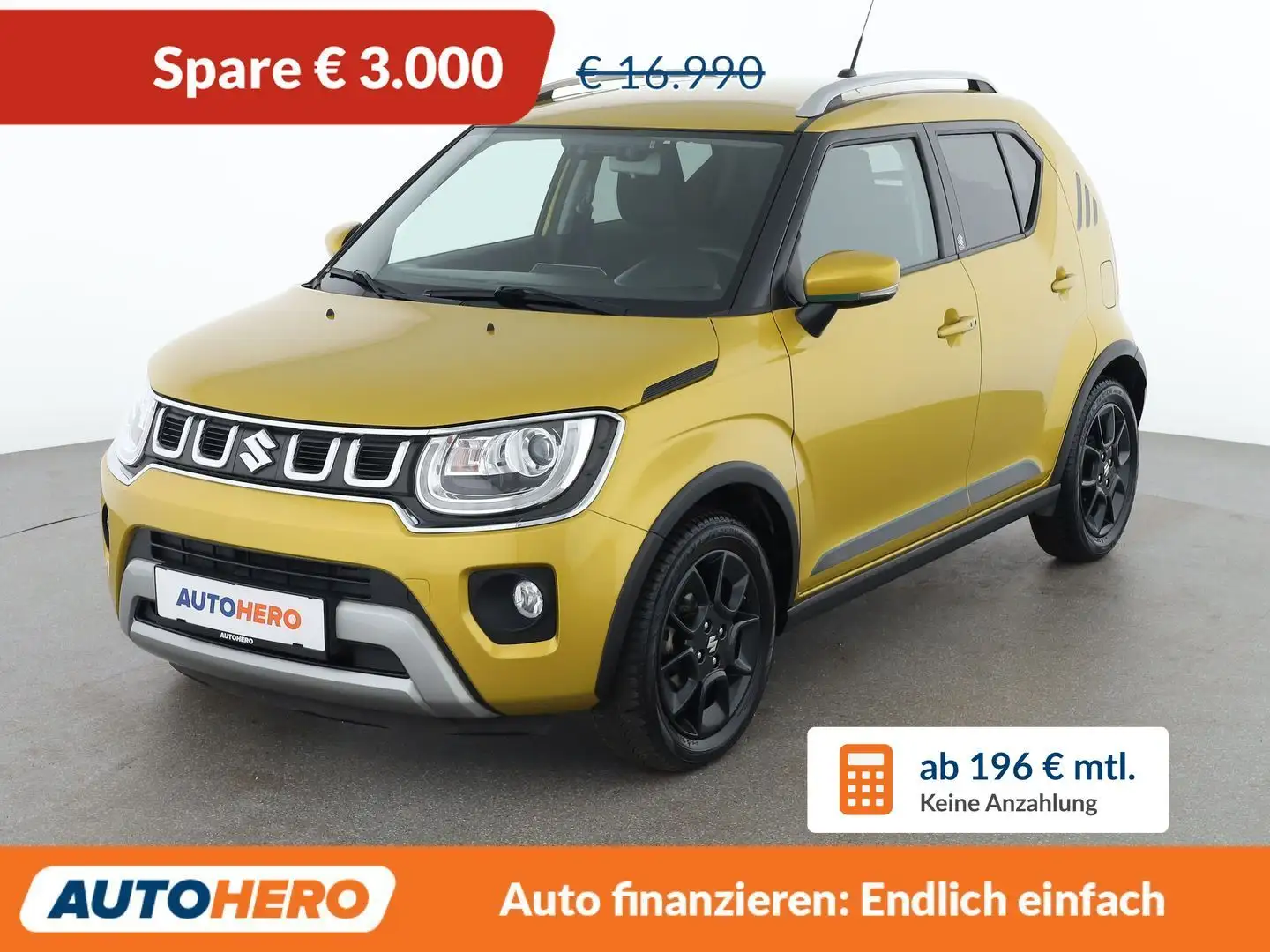 Suzuki Ignis 1.2 DualJet Mild-Hybrid Clear Gelb - 1