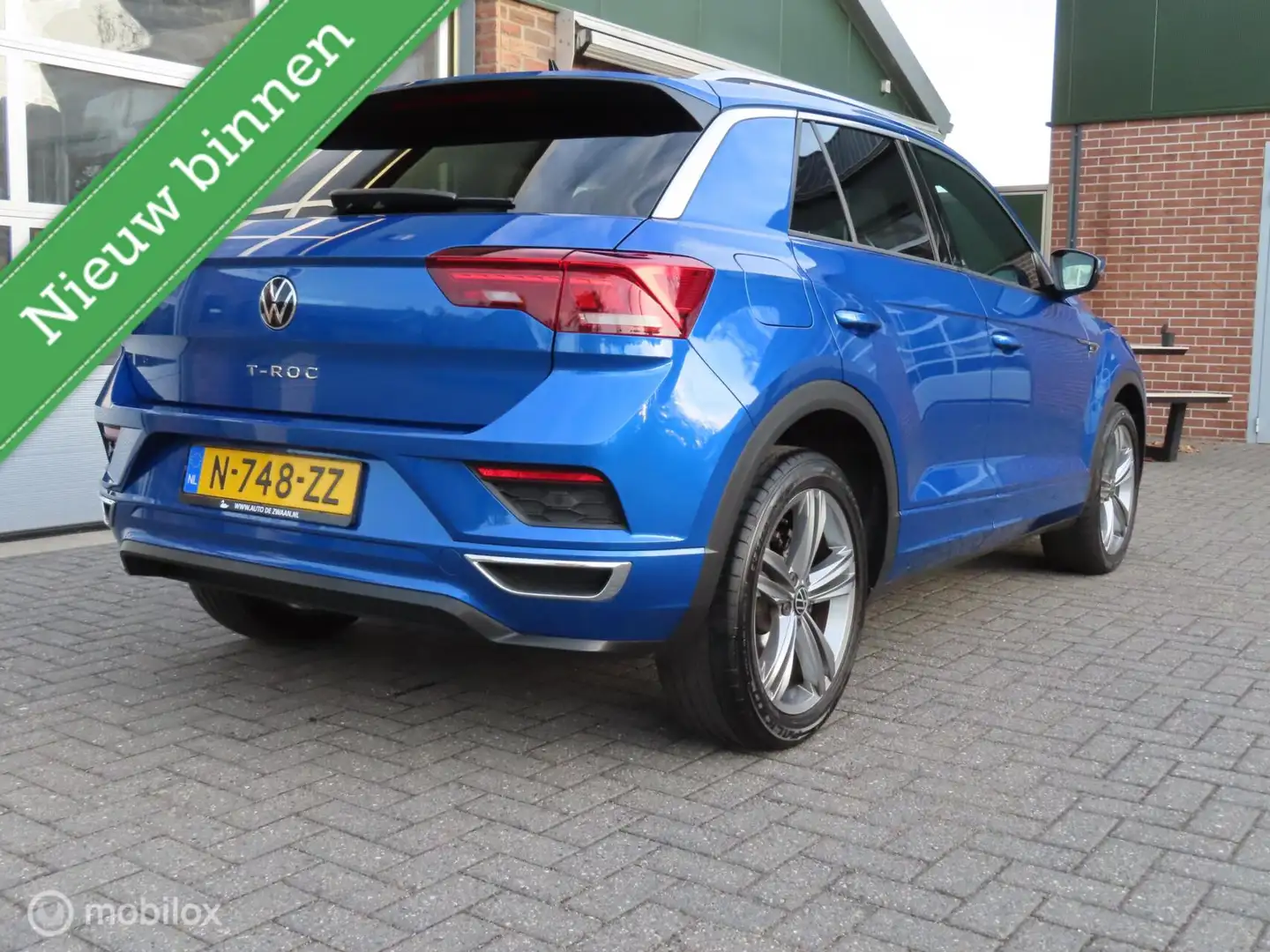 Volkswagen T-Roc 1.5 TSI Sport Business R-Line|Pano|Camera|Carplay. Bleu - 2