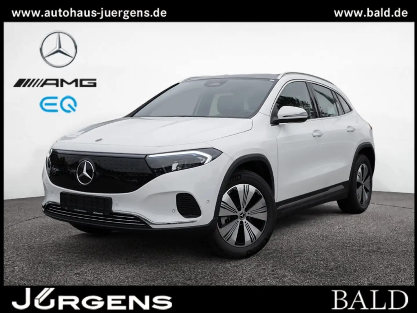 Mercedes-Benz EQA 350 4M Progressive/LED/Kamera/Pano/Totw/18' Weiß - 1