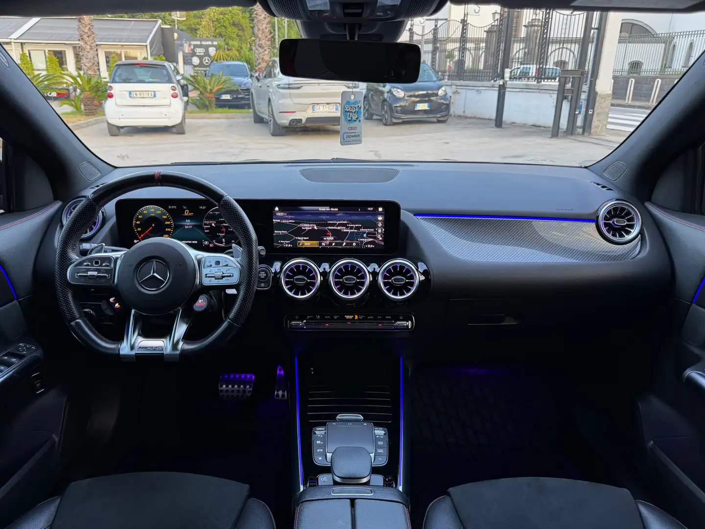 Mercedes-Benz GLA 35 AMG 4MATIC 306CV TETTO MULTIBEAM 360 Gris - 2