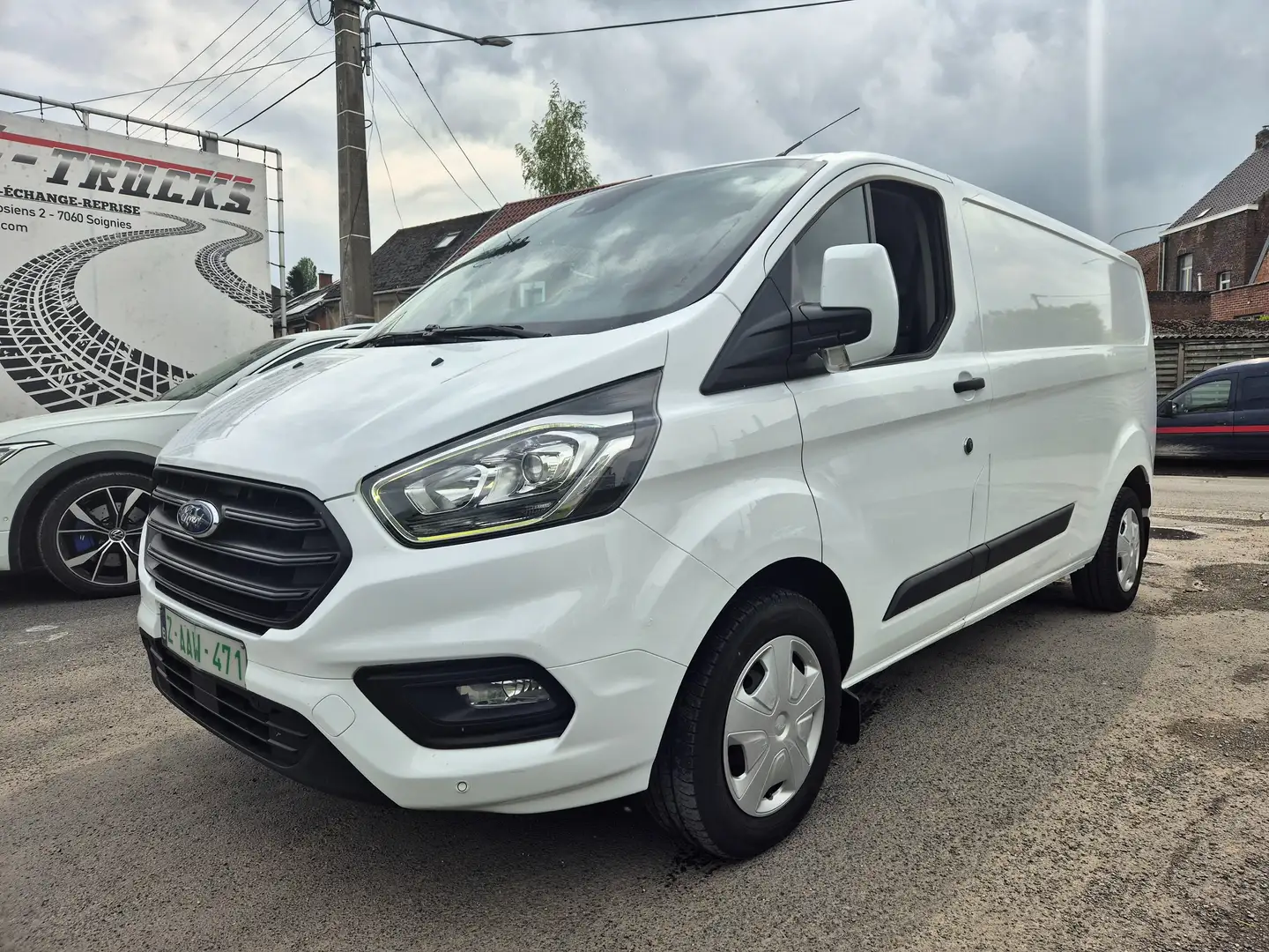 Ford Transit Custom long chassis showroom automatique ! Blanc - 1