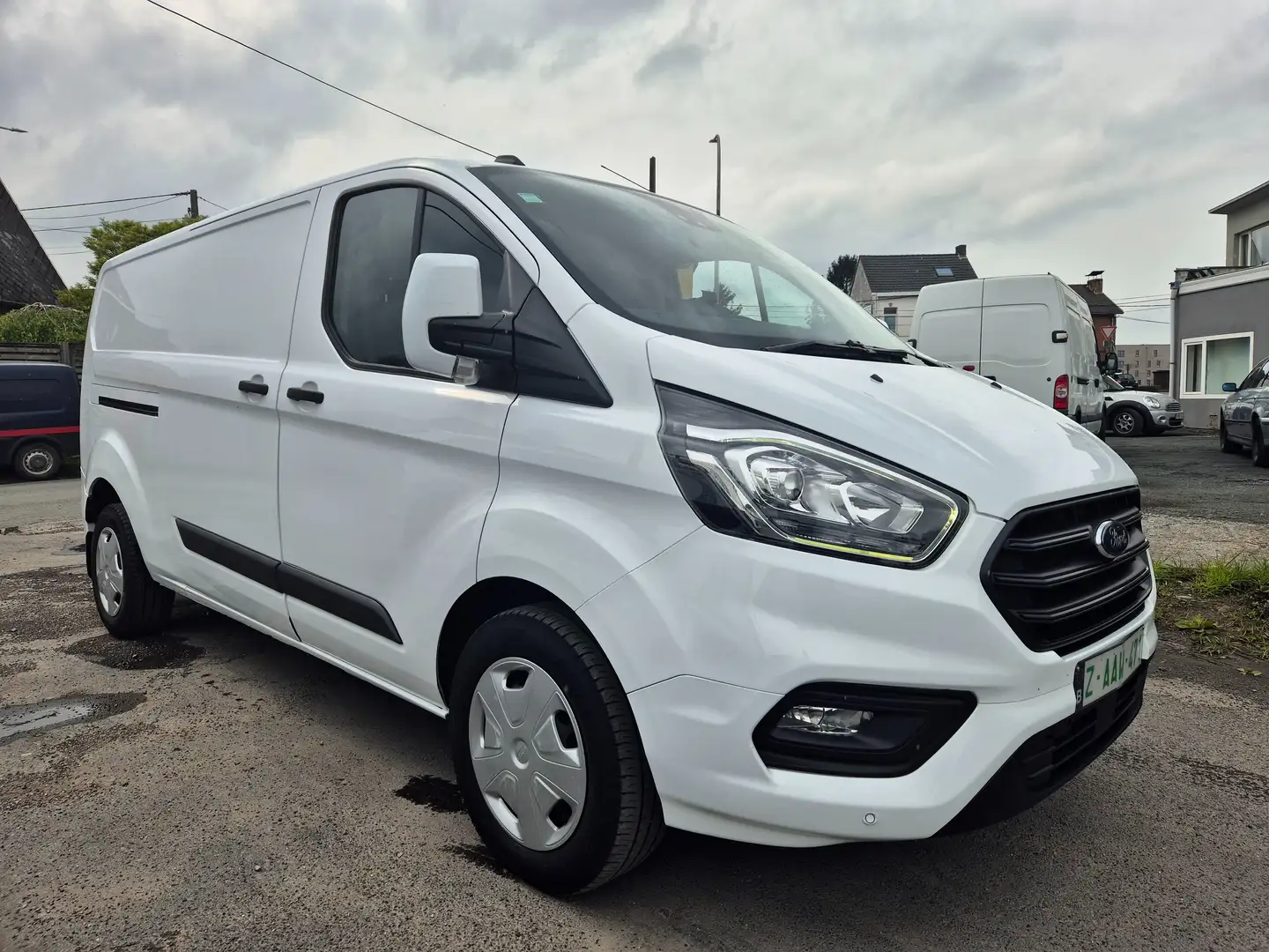 Ford Transit Custom long chassis showroom automatique ! Blanc - 2