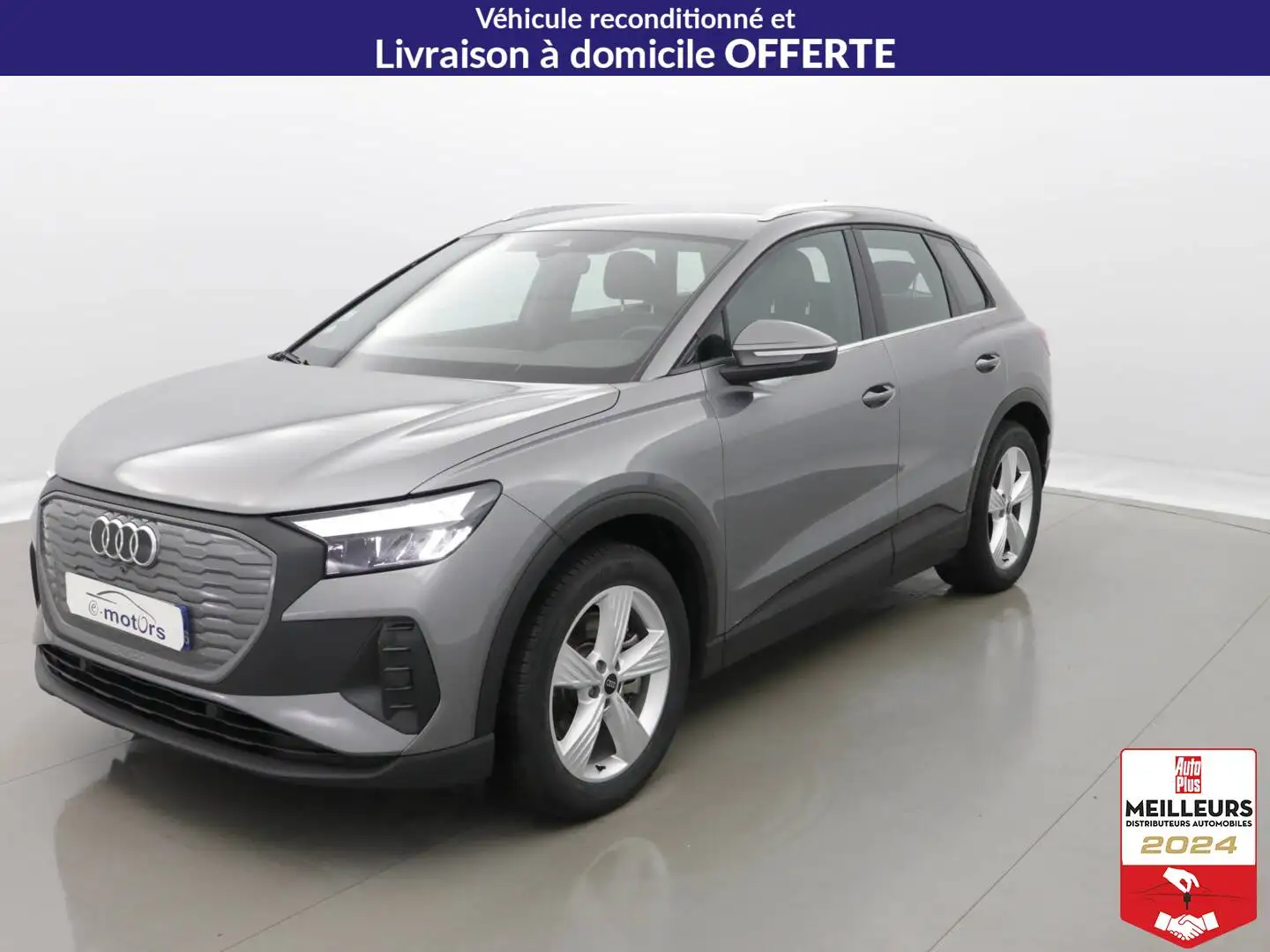 Audi Q4 e-tron 40 204 82 kWh Design Gris - 1