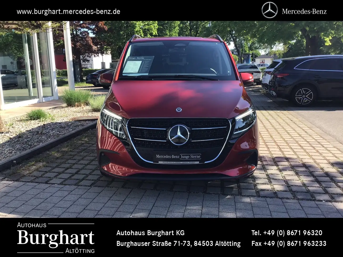 Mercedes-Benz V 220 V 220 d STYLE Lang Fahrassist/Burmester/el.Türen Rot - 2