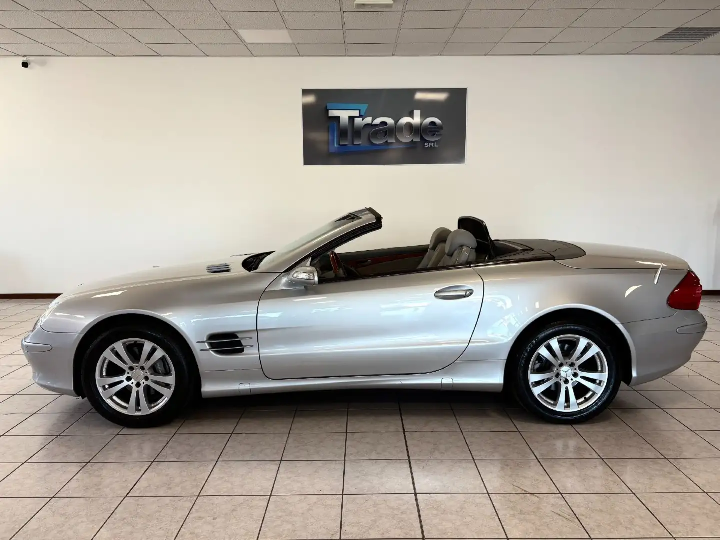 Mercedes-Benz SL 350 SL350 iscrivibile ASI Gris - 1