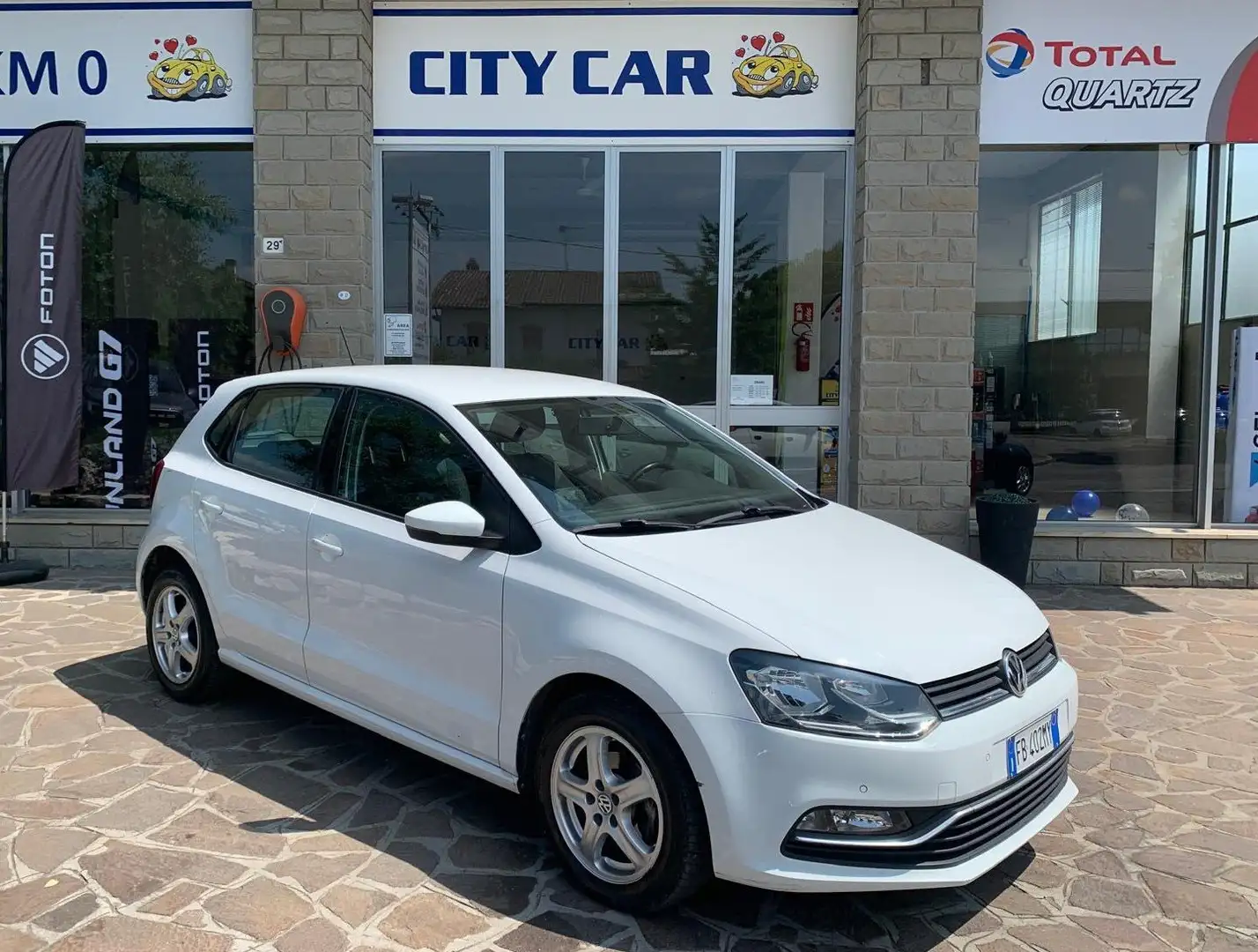 Volkswagen Polo Polo V 2014 5p 1.4 tdi bm Comfortline 90cv Bianco - 1