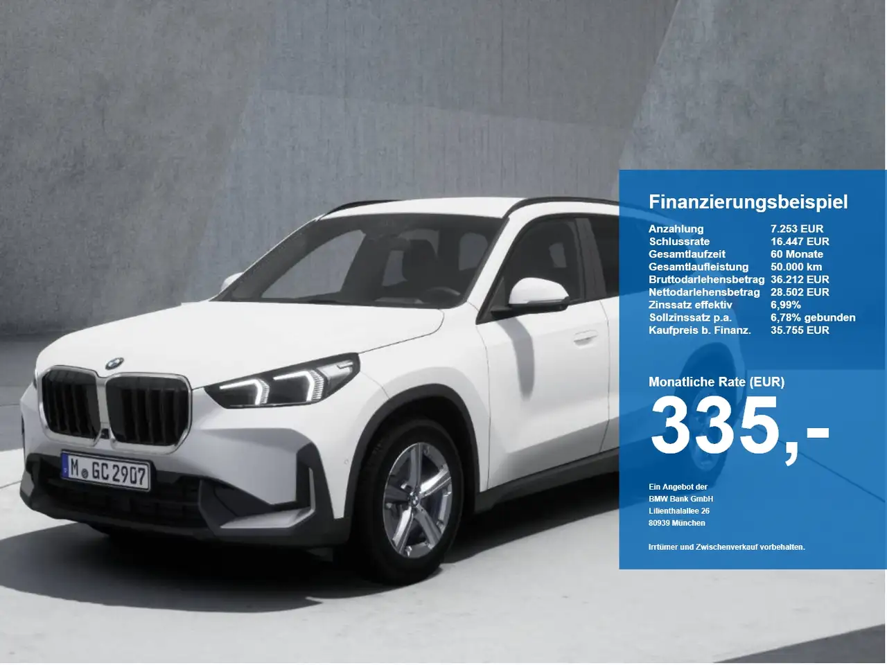 BMW X1 xDrive 20d LED SpurAss 360° AHK HUD Navi RFK