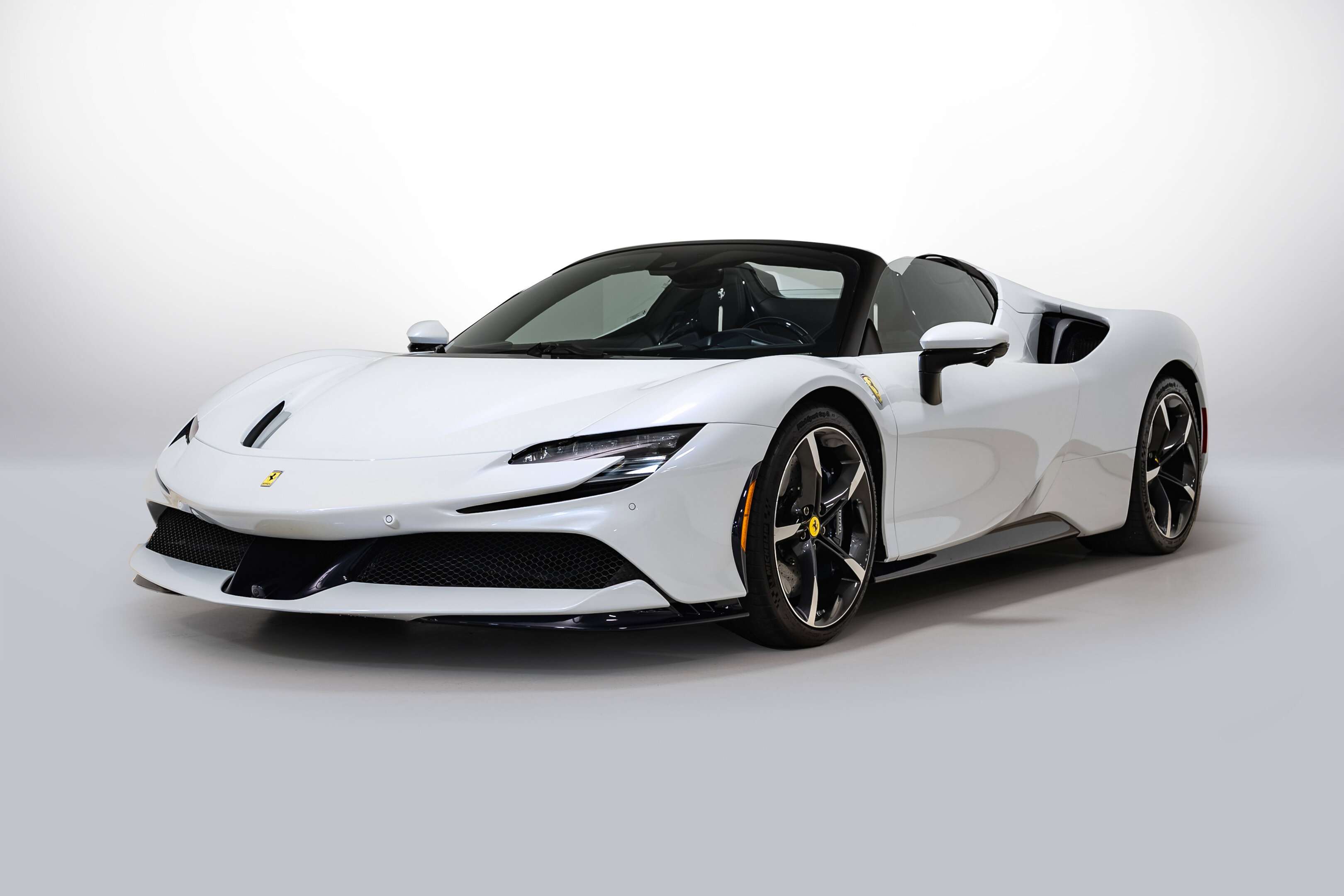 2024 Ferrari SF90 - Full Blue Carbon! Bianco Onda Marina!