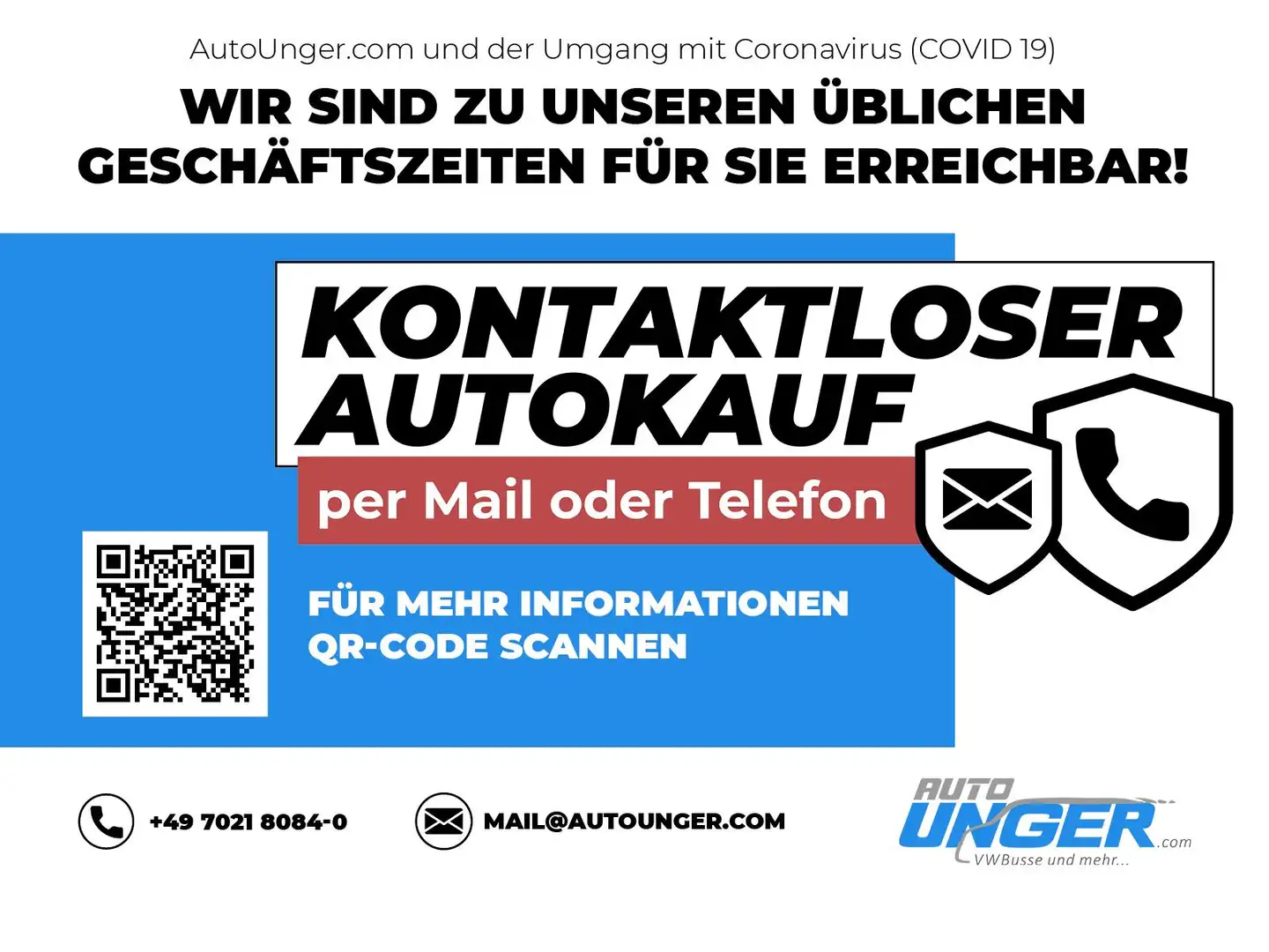 Volkswagen Transporter Kasten Plus Mixto lang LED 6Sitzer 2x Schiebetür Weiß - 2